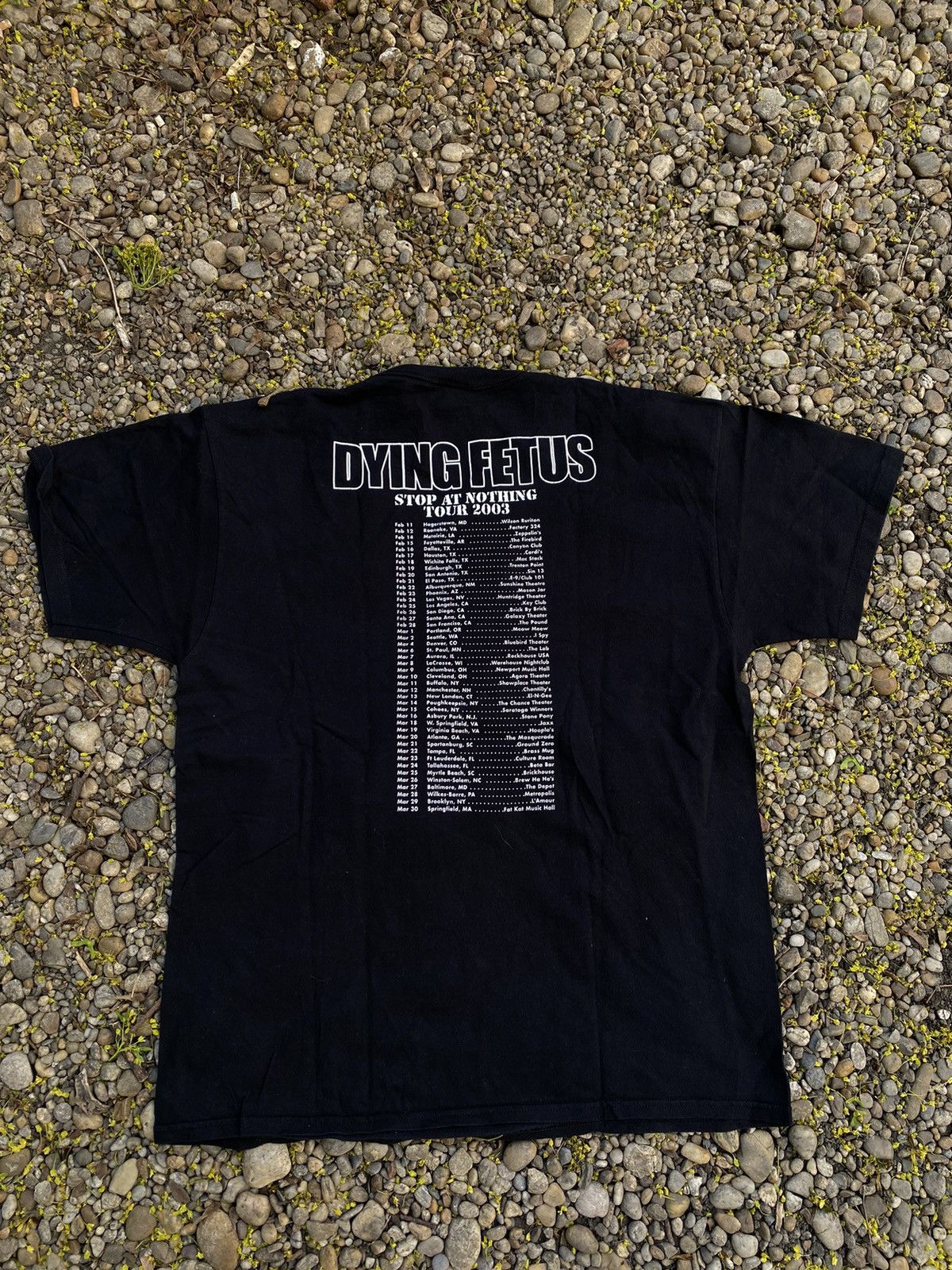 Band Tees × Vintage Vintage 2003 Dying Fetus Rock Death Metal T-Shirt Size US XL / EU 56 / 4 - 2 Thumbnail