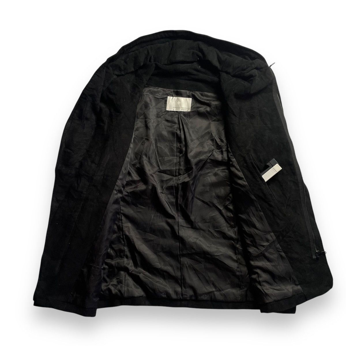If Six Was Nine × Le Grande Bleu (L.G.B.) × Seditionaries 🇯🇵 CUSTOM CULTURE DRESSEDPUNK VELVET ASYMMETRICAL JACKET Size US L / EU 52-54 / 3 - 4 Thumbnail