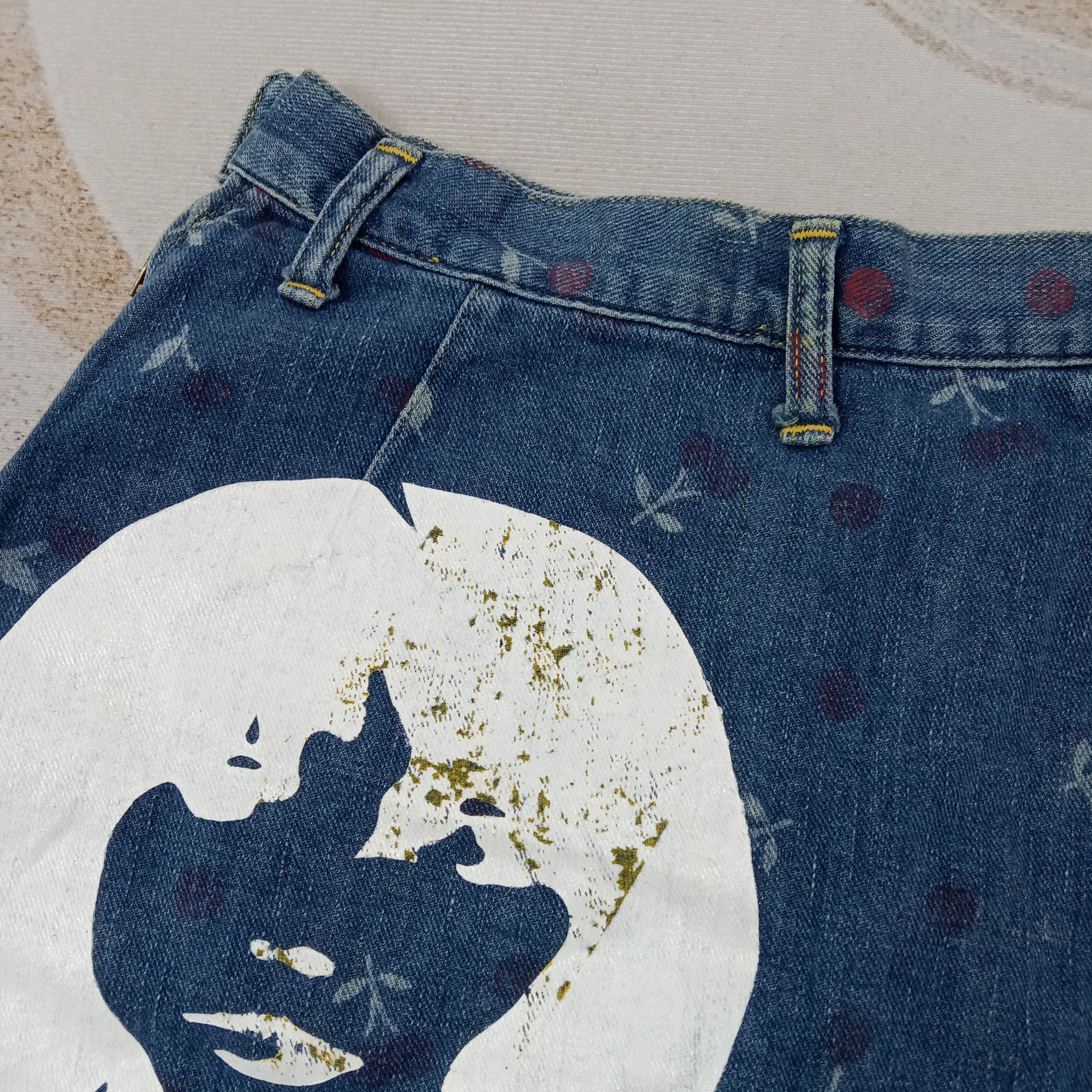 Hysteric Glamour Hysteric Glamour Denim Mini Skirts C265N12 Size 24" / US 00 / IT 34 - 2 Thumbnail
