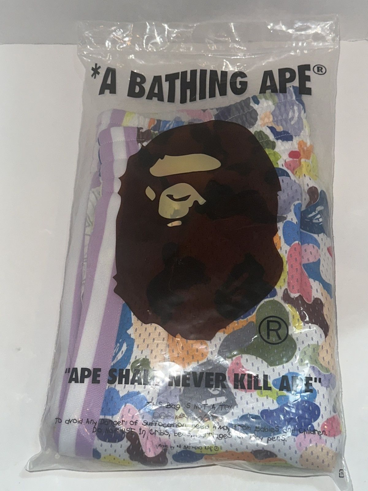 Bape RARE! BAPE White Multi Camo Basketball Shorts DS Size S Size US 30 / EU 46 - 7 Thumbnail