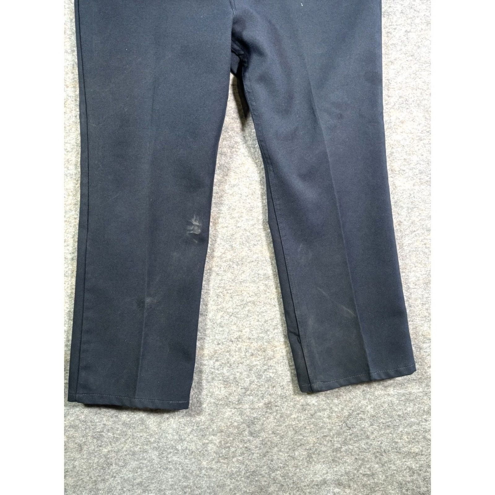 Levi's VINTAGE Levi's 517 Bootscut Pants Mens 90s Blue Polyester Dacron Sz 38x32 Western Trims Pockets Highlighted 90s Theme Mens Size US 38 / EU 54 - 3 Thumbnail