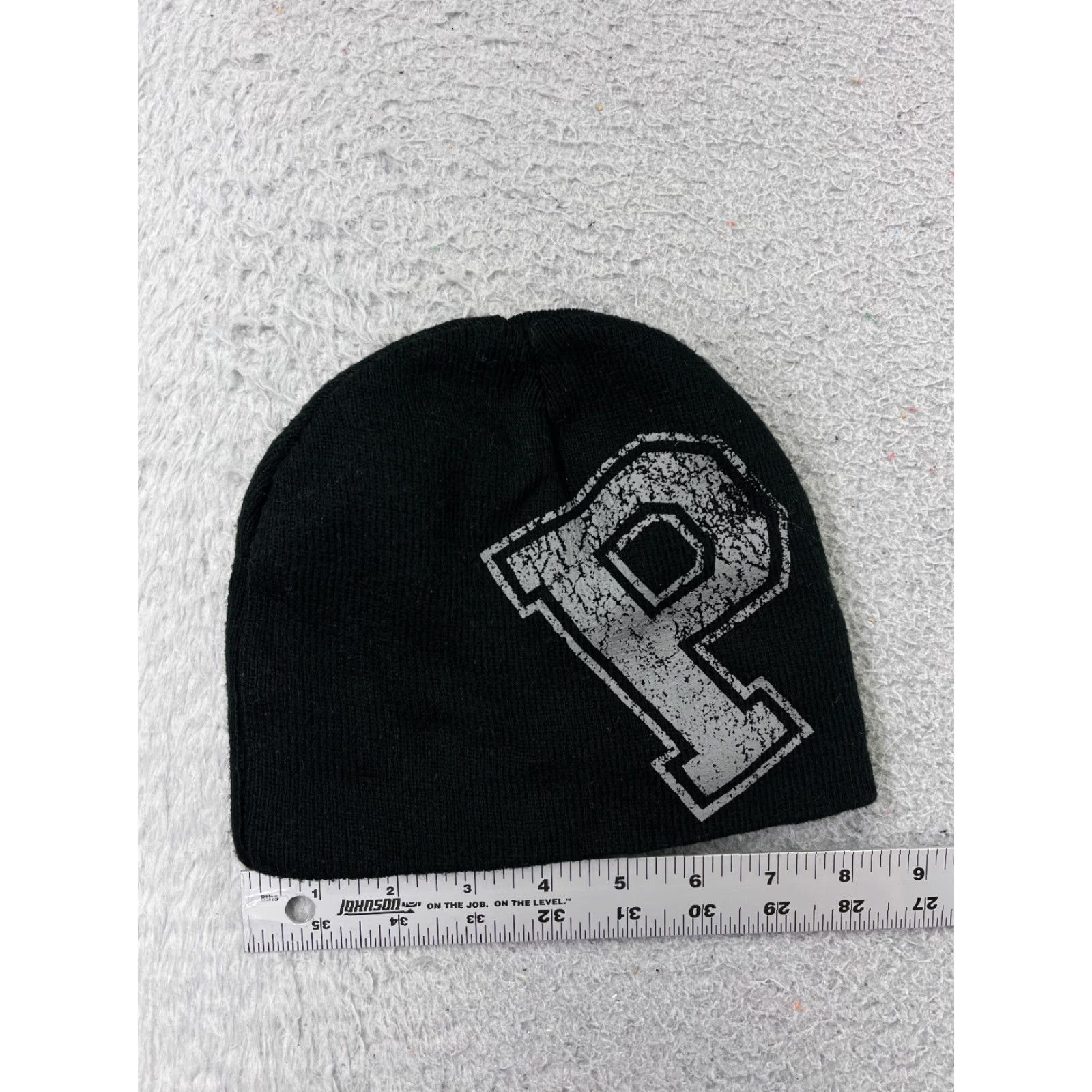 Vintage Popeye's Supplements Canada Beanie Adult One Size Black 100% Acrylic Knit Size ONE SIZE - 3 Thumbnail