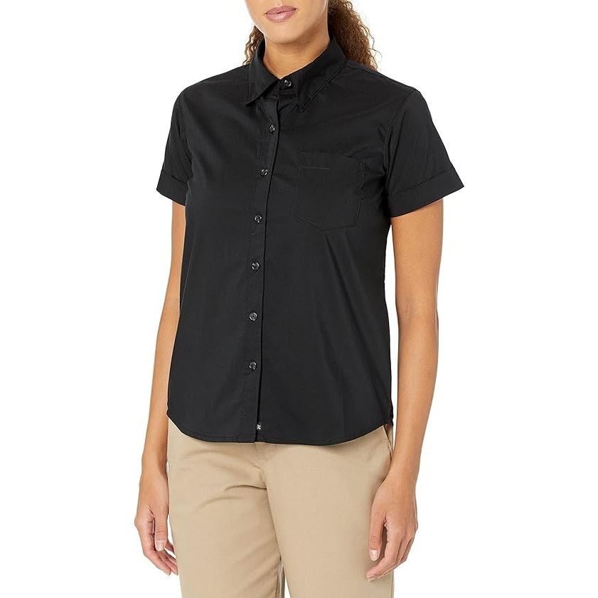 Dickies Dickies Womens XL Button Down PolyCotton Collared Work Shirt Size S / US 4 / IT 40 - 1 Thumbnail
