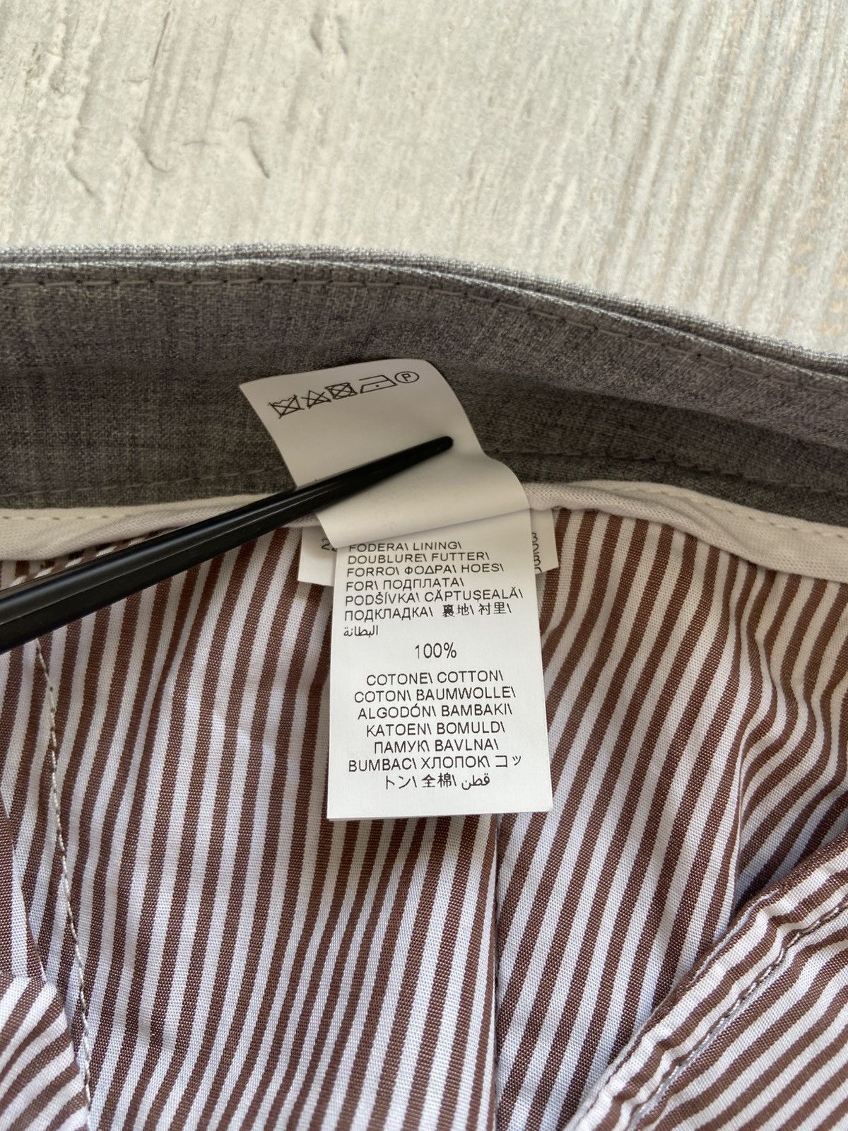 Brunello Cucinelli Brunello Cucinelli Leisure Fit Virgin Wool Cargo Pants Size US 39 - 16 Thumbnail