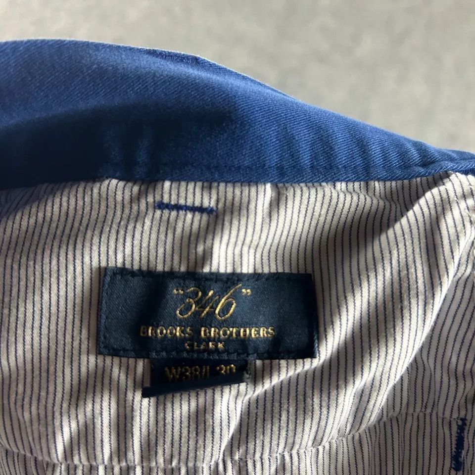 Brooks Brothers Brooks Brothers Shorts Mens 38 Blue Chino Clark Casual Size US 38 / EU 54 - 8 Thumbnail