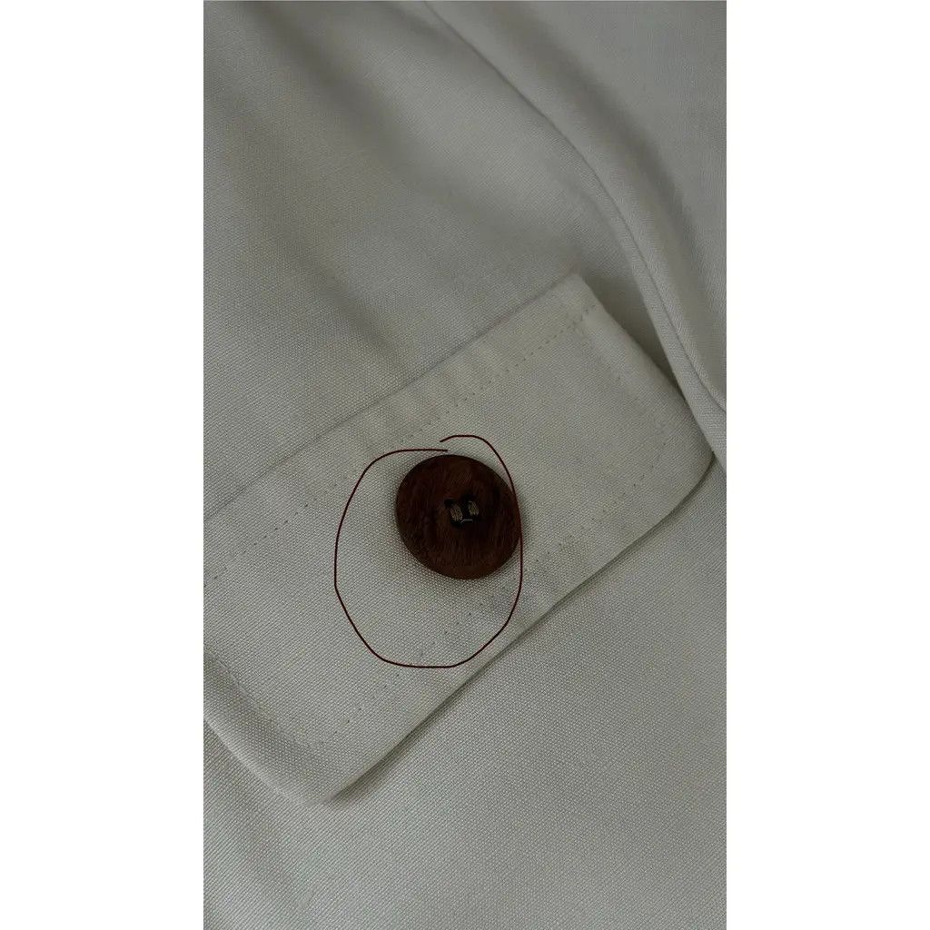 Yves Saint Laurent Yves Saint Laurent Variation Skirt Suit Set Ivory Size FR40 Size 28" / US 6 / IT 42 - 6 Thumbnail