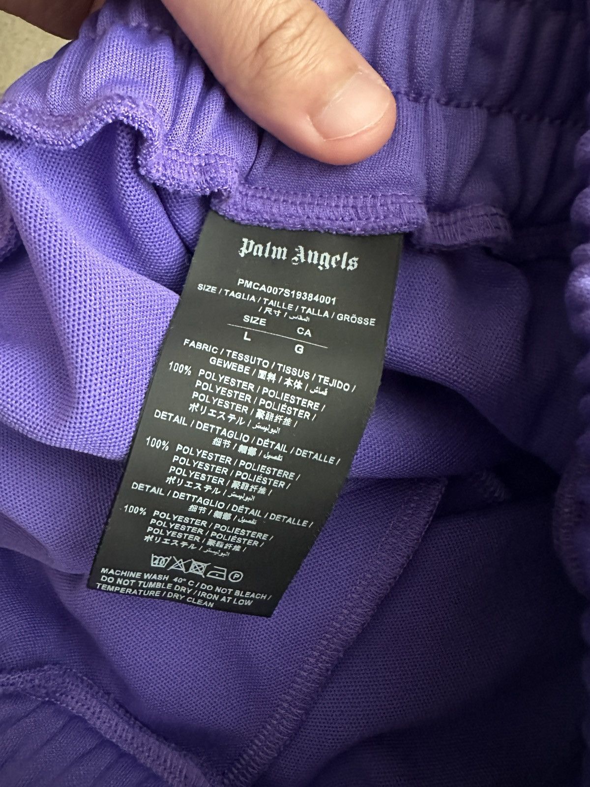 Palm Angels Palm Angels Purple Track Pants Large Size US 34 / EU 50 - 5 Thumbnail