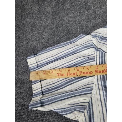 Dickies Dickies Pearl Snap Button Up Shirt Men Sz XL Striped Cowboy Size US XL / EU 56 / 4 - 4 Thumbnail