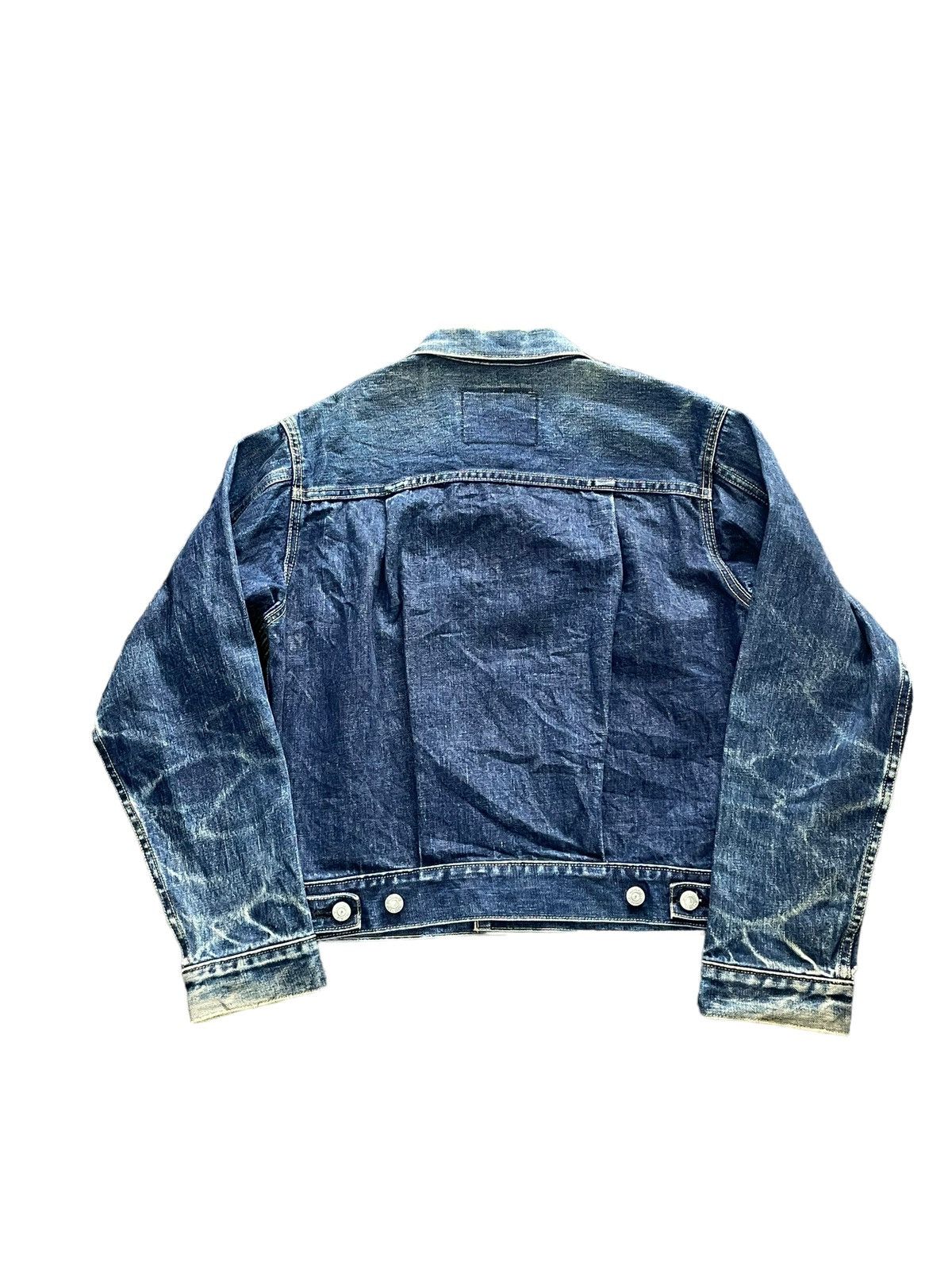 Levi's Vintage 1999 Levis 507XX E Selvedge Denim Jacket Size US S / EU 44-46 / 1 - 6 Thumbnail