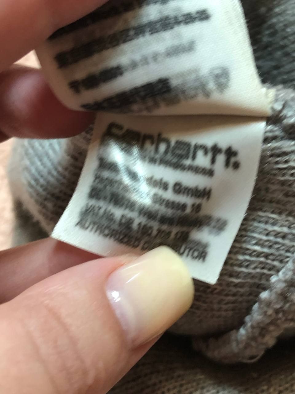 Carhartt Y2K Hats gray Vintage Carhartt streetwear one size Size ONE SIZE - 5 Thumbnail