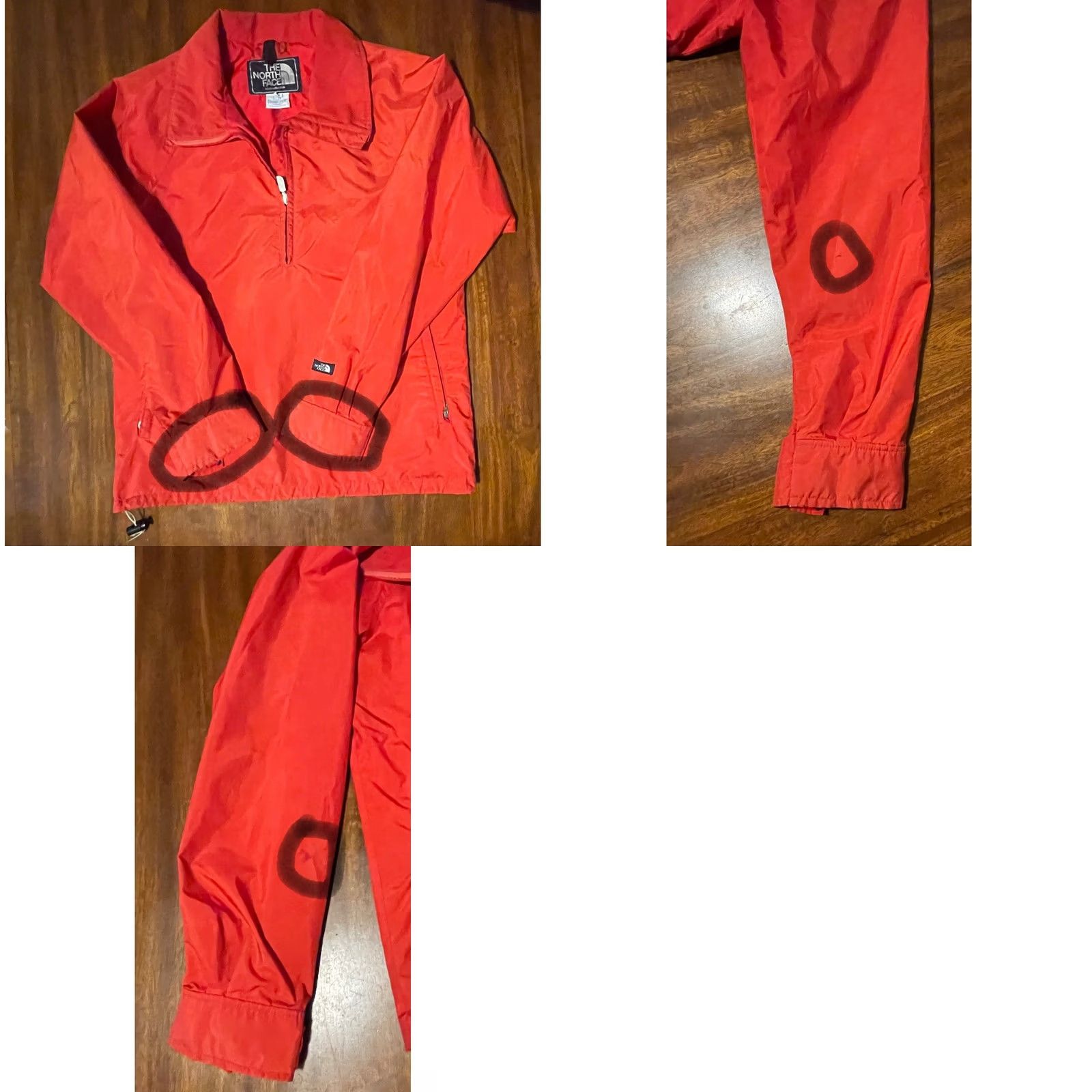 The North Face VINTAGE The North Face Windbreaker Jacket Mens L Red Pullover Zip Nylon USA Made In USA Short. Size US L / EU 52-54 / 3 - 9 Thumbnail