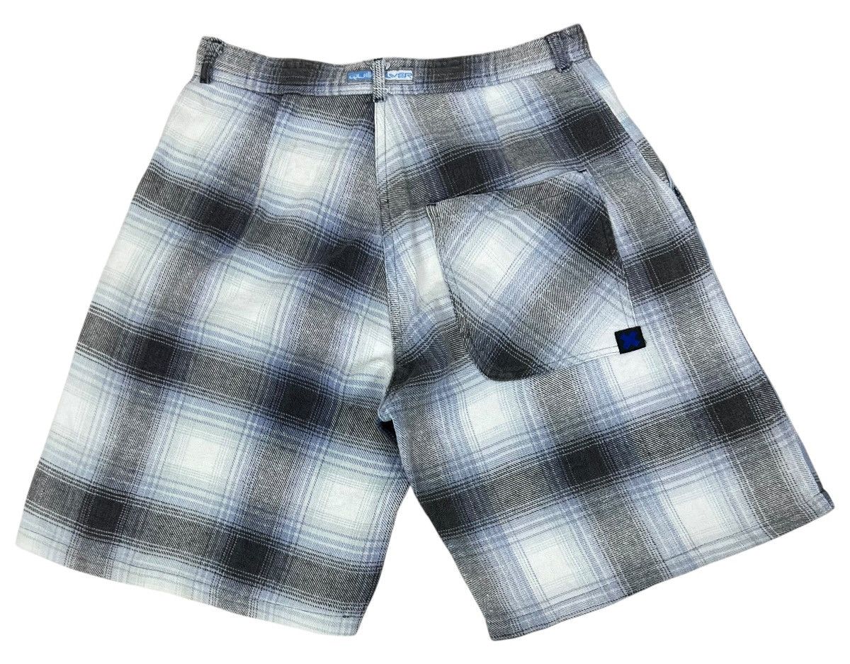 Quiksilver × Vintage 90s Vintage Quiksilver Chicanos Plaid Short Size US 30 / EU 46 - 2 Thumbnail