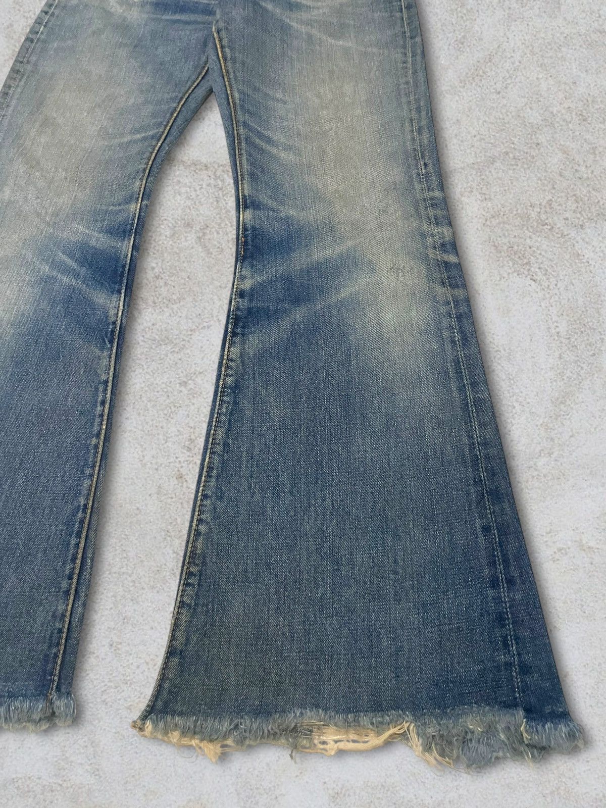 Edwin Rare Vintage 70s Edwin Talon Zip Bottom Bell Flare Bush Jean Size 30" / US 8 / IT 44 - 9 Thumbnail