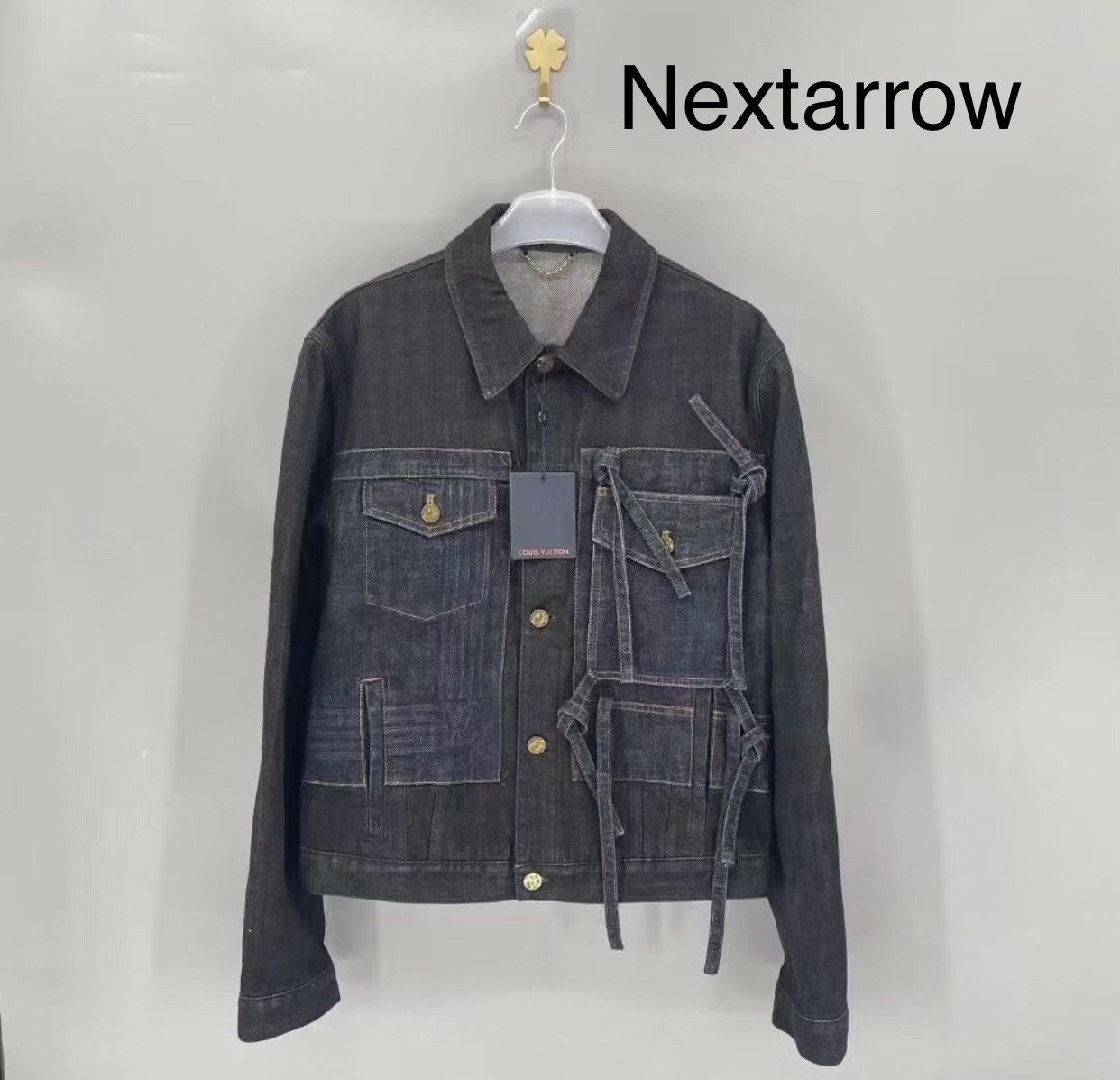 Louis Vuitton Louis Vuitton LV ribbon denim jacket 2412-Nextarrow Size US L / EU 52-54 / 3 - 1 Thumbnail
