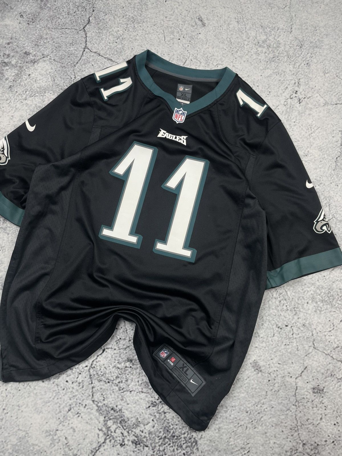 Nike Nike XL – Philadelphia Eagles #11 Carson Wentz NFL Jersey eg Size US XL / EU 56 / 4 - 1 Thumbnail