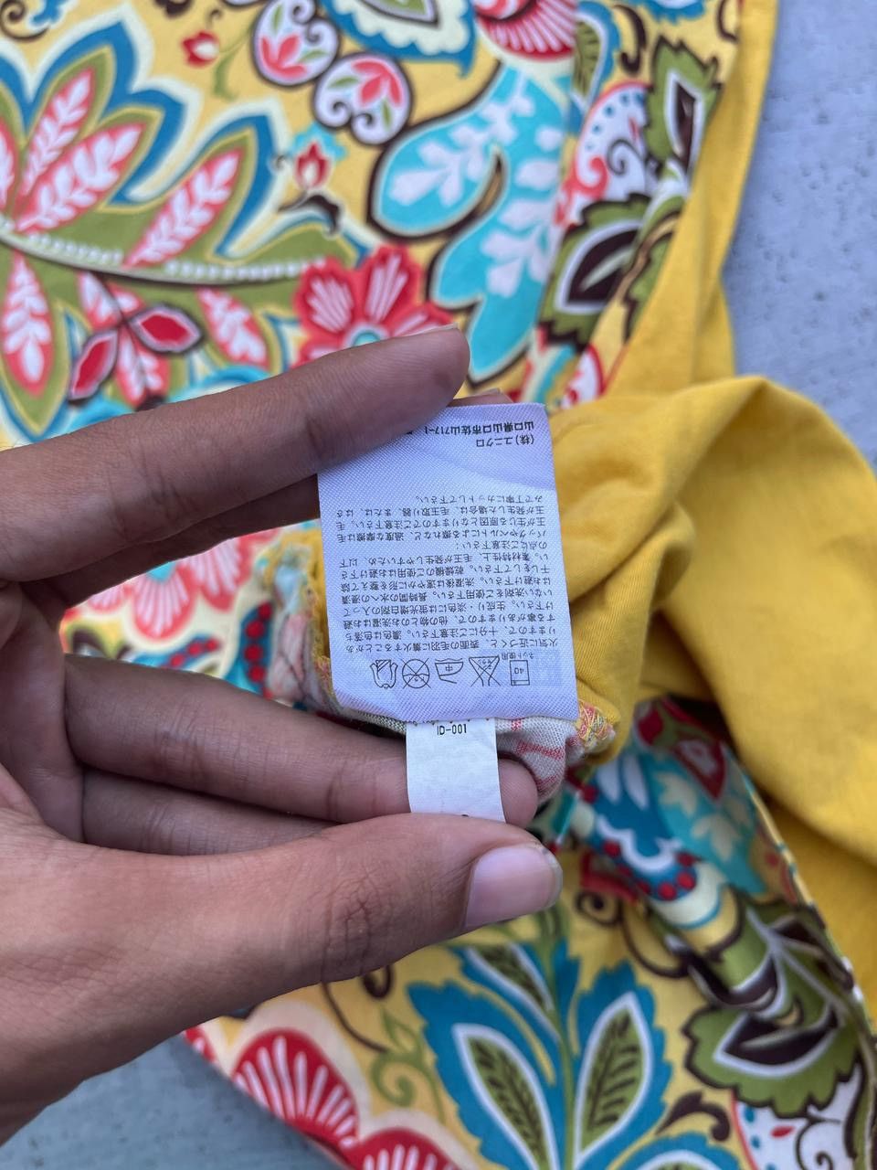 Japanese Brand × Uniqlo × Vintage Uniqlo Vera Bradley Flower Yellow Size US L / EU 52-54 / 3 - 5 Thumbnail