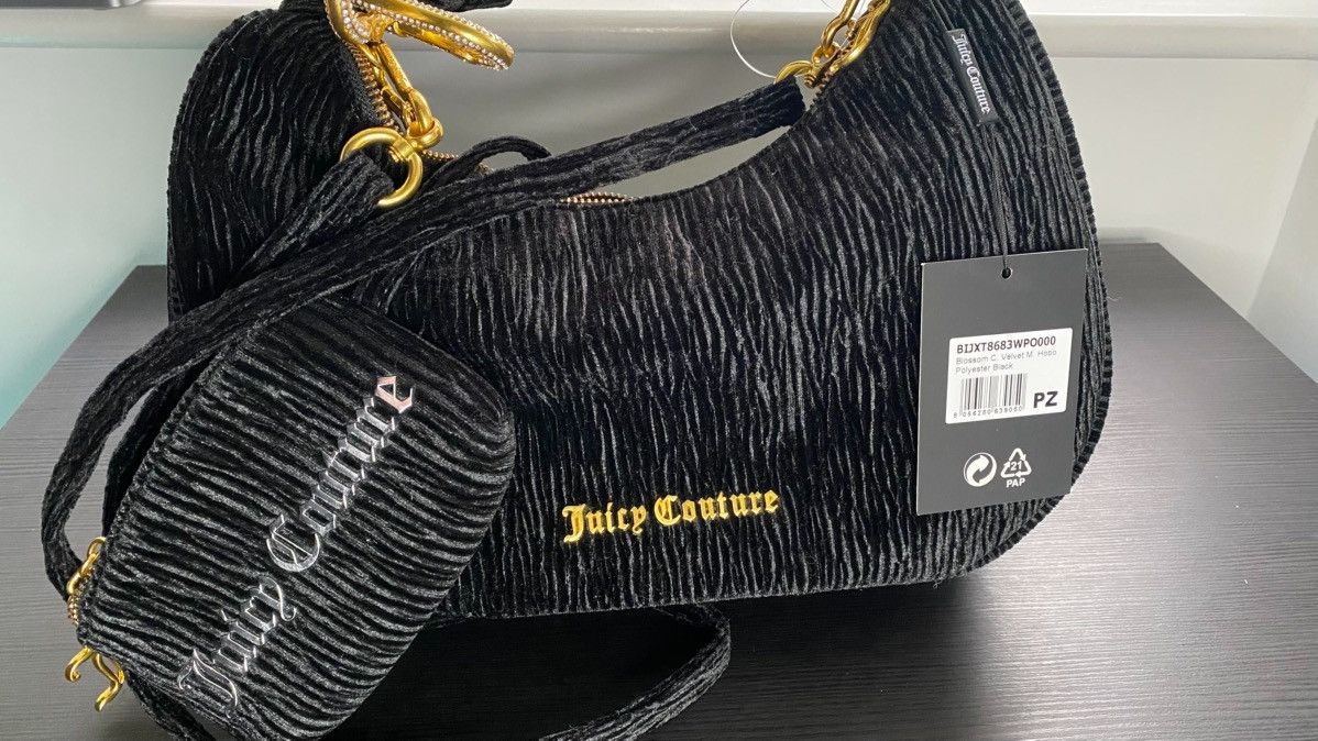 Juicy Couture Juicy Couture Blossom C. Velvet Hobe RRP$230 Size ONE SIZE - 3 Thumbnail