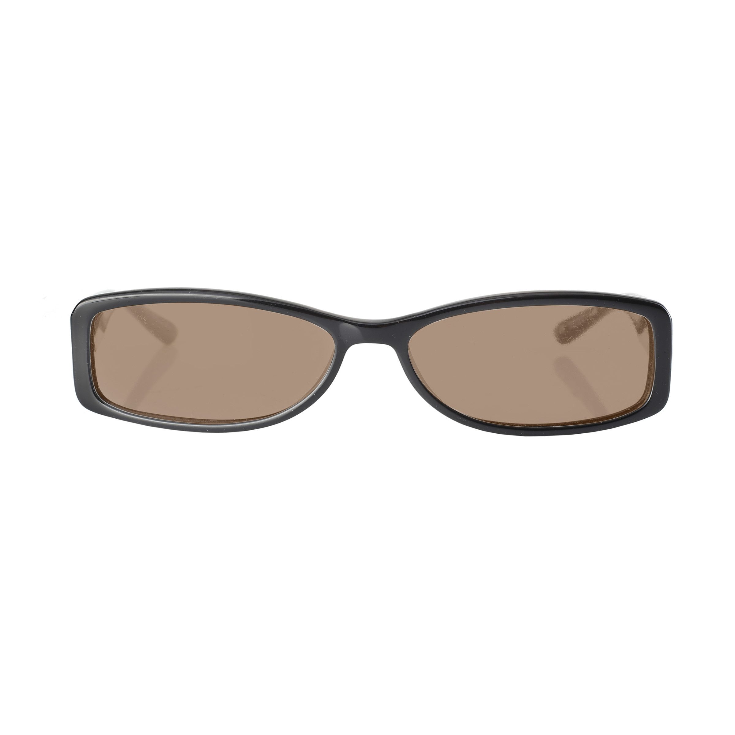 Christian Dior Monsieur Christian Dior '90s Lock Detail Black Rectangular Sunglasses Size ONE SIZE - 3 Thumbnail