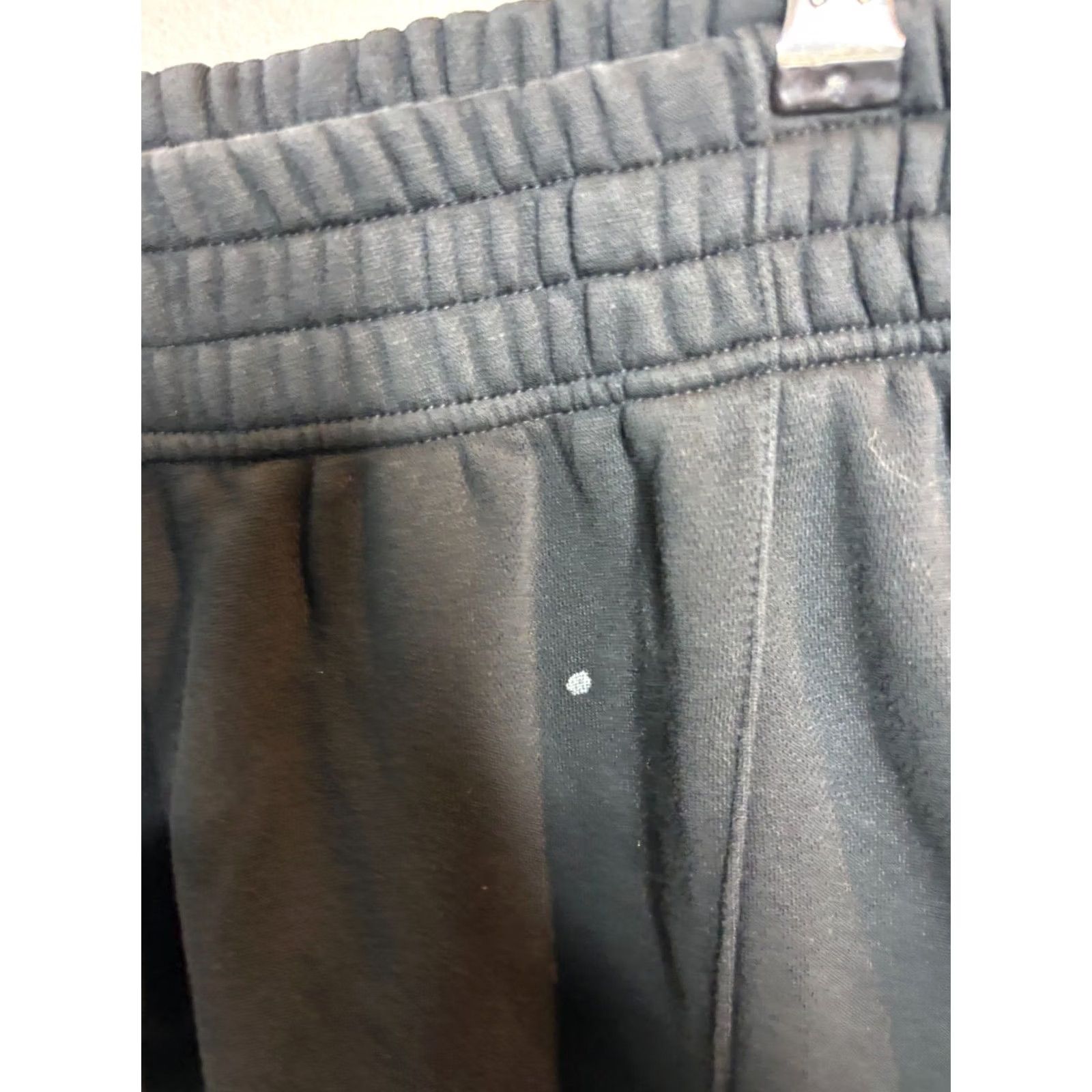 Nike Nike Joggers Womens XL Pull On Elastic Waist Fleece Pant 3409 Black Cotton Blend Sportswear Athleisure Comfort Elastic Waist Logo Nike Sportswear Size 40" / US 18 - 3 Thumbnail