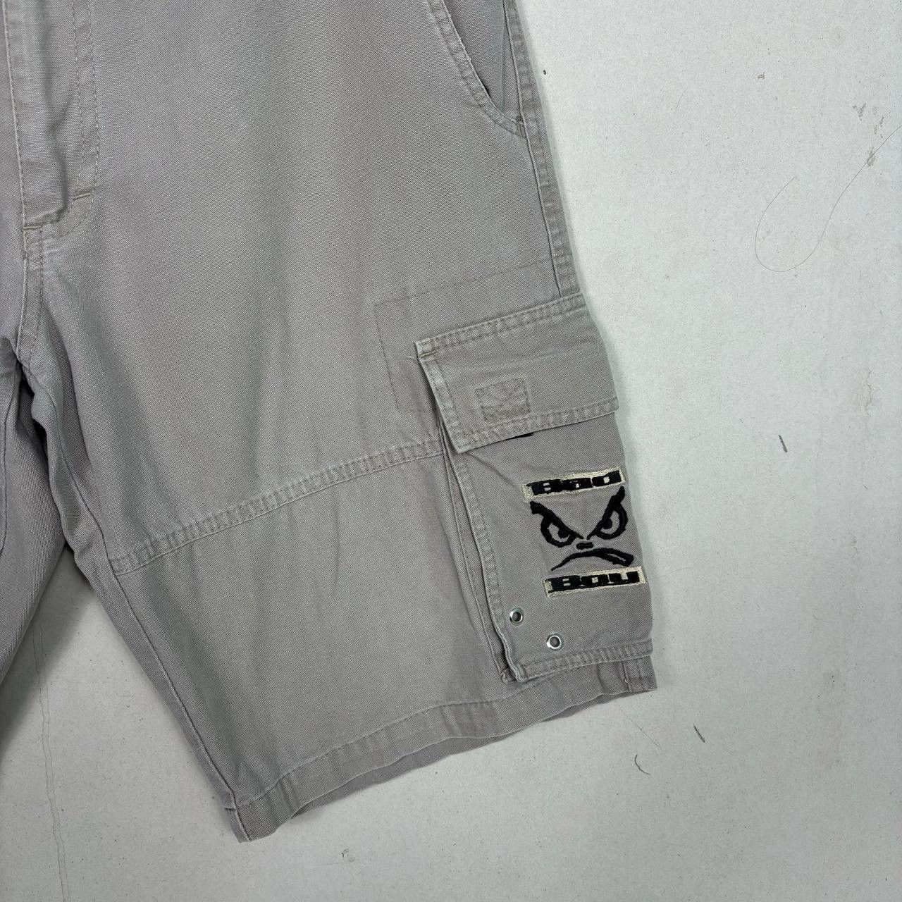 Girl Skateboards × Vintage Vintage 90s Bad Boy Short Pants Dark Grey Size US 33 - 5 Thumbnail