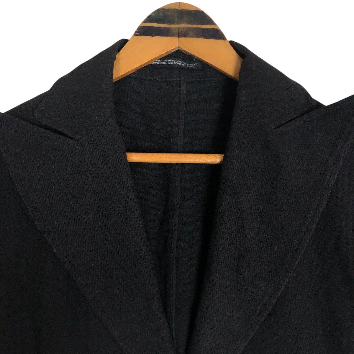 Yohji Yamamoto Vintage Yohji Yamamoto Noir S/S 2005 Cotton Canvas Jacket Size S / US 4 / IT 40 - 5 Thumbnail