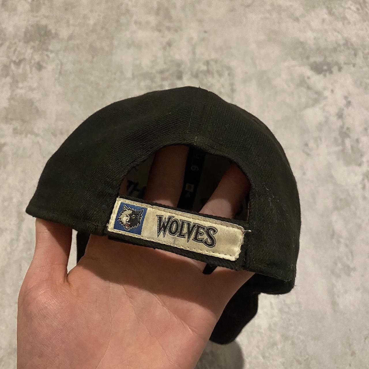 New Era Black New Era Minnesota Timberwolves cap Size ONE SIZE - 3 Thumbnail