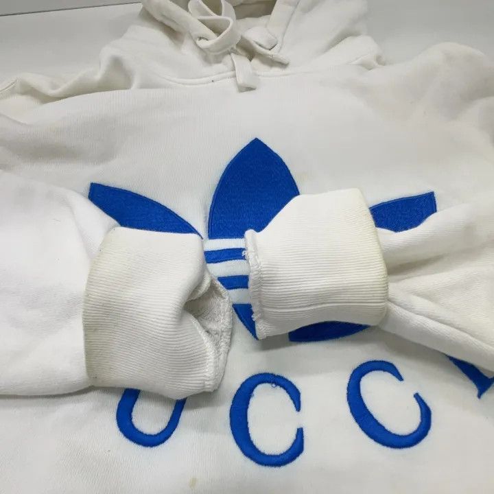 Gucci Gucci Gucci x adidas Logo Hoodie Sweatshirt -2506 Size US S / EU 44-46 / 1 - 8 Thumbnail