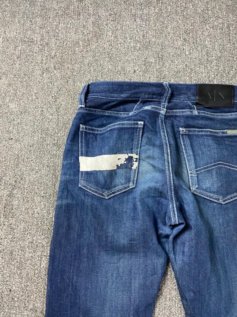 Armani Exchange Armani Exchange Slim Fit Coupe Ajustee Jeans (197) Size US 27 - 2 Thumbnail