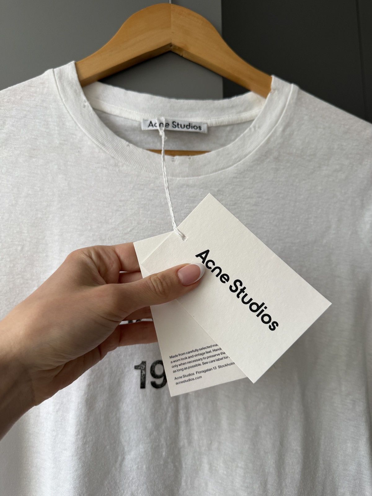 Acne Studios Acne Studios 1996 Logo T-Shirt Size US M / EU 48-50 / 2 - 4 Thumbnail