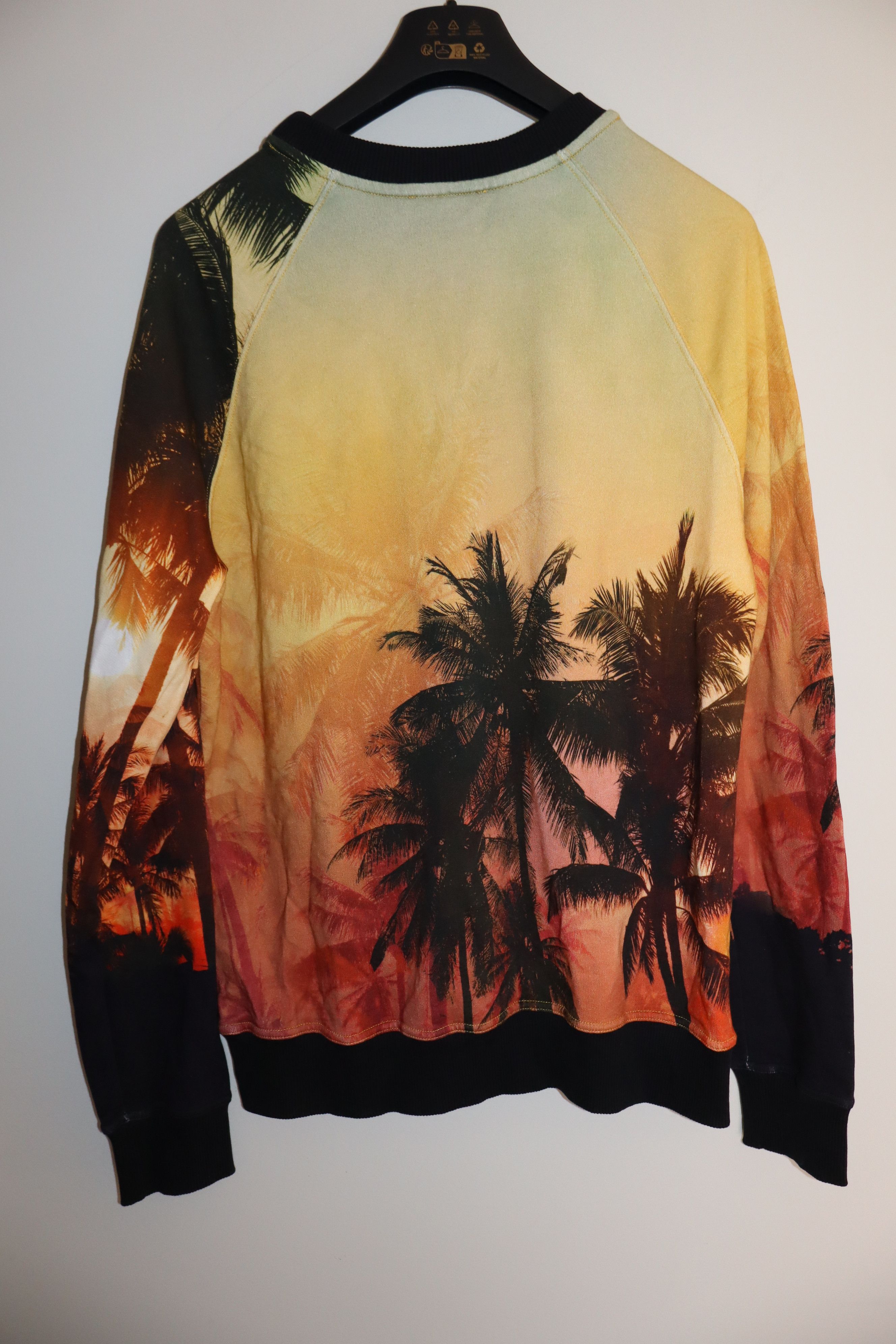 Balmain Palmprint raglan sweatshirt Size US S / EU 44-46 / 1 - 8 Thumbnail