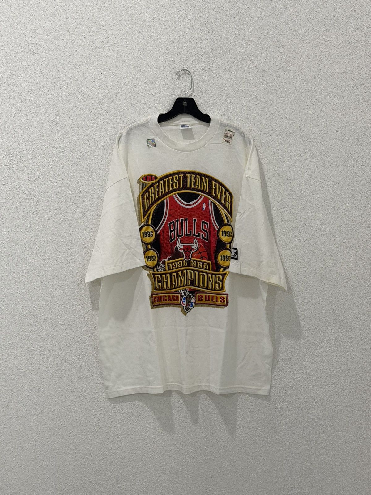 Starter Vintage Deadstock Chicago Bulls 1996 NBA Champs Bundle Size US XXL / EU 58 / 5 - 5 Thumbnail