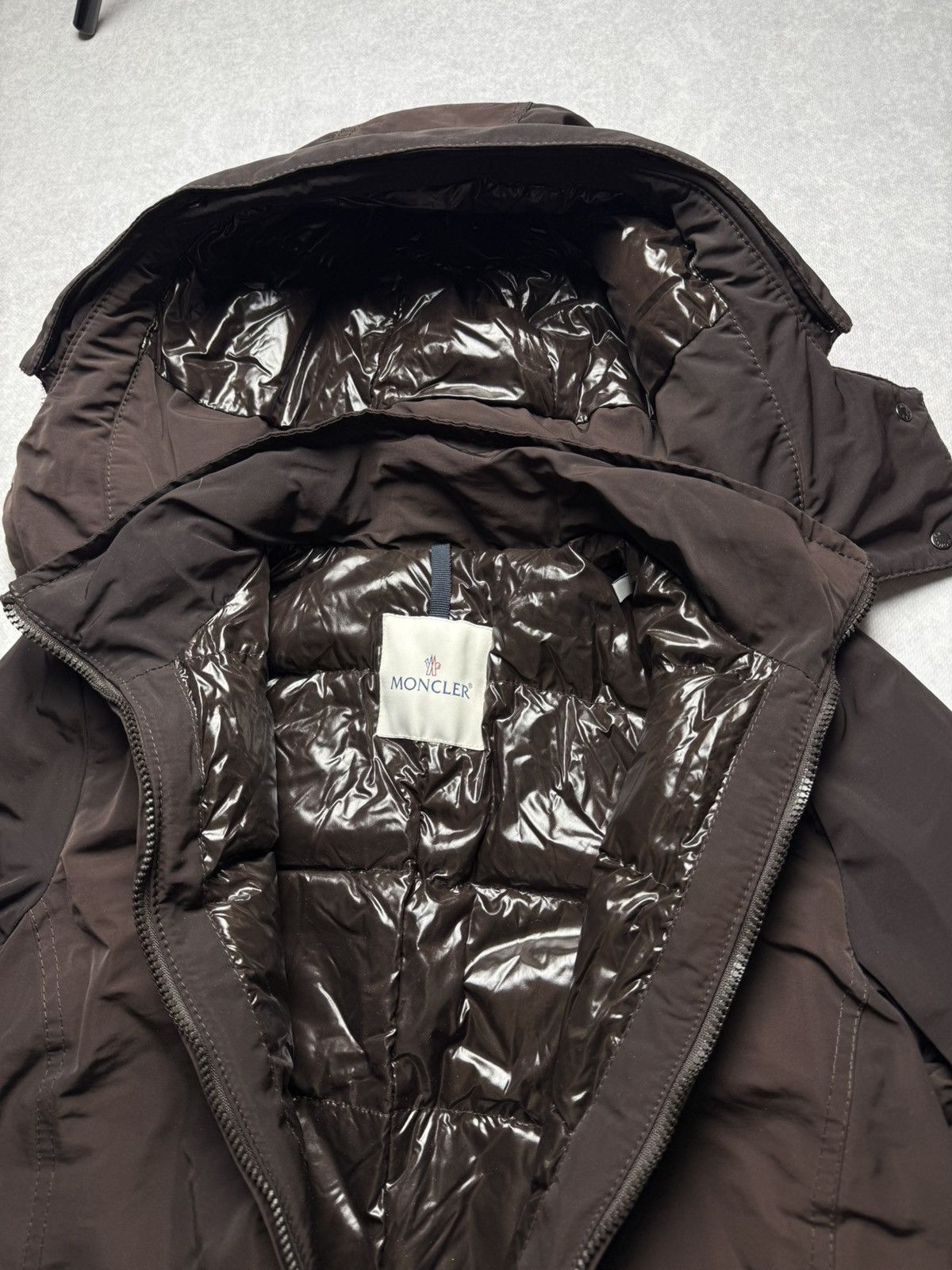 Moncler Moncler long jacket winter jacket Size L / US 10 / IT 46 - 3 Thumbnail