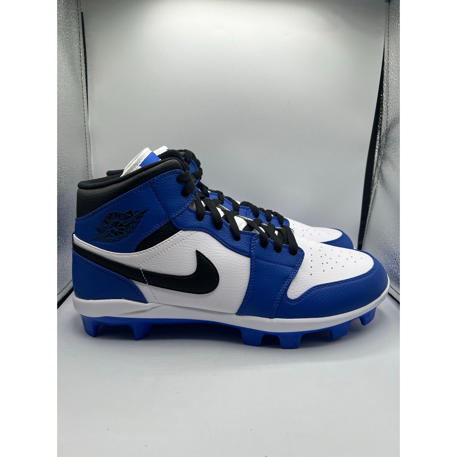Jordan Brand Air Jordan 1 Retro MCS “Game Royal” Cleat size 13 men’s Size US 13 / EU 46 - 3 Thumbnail
