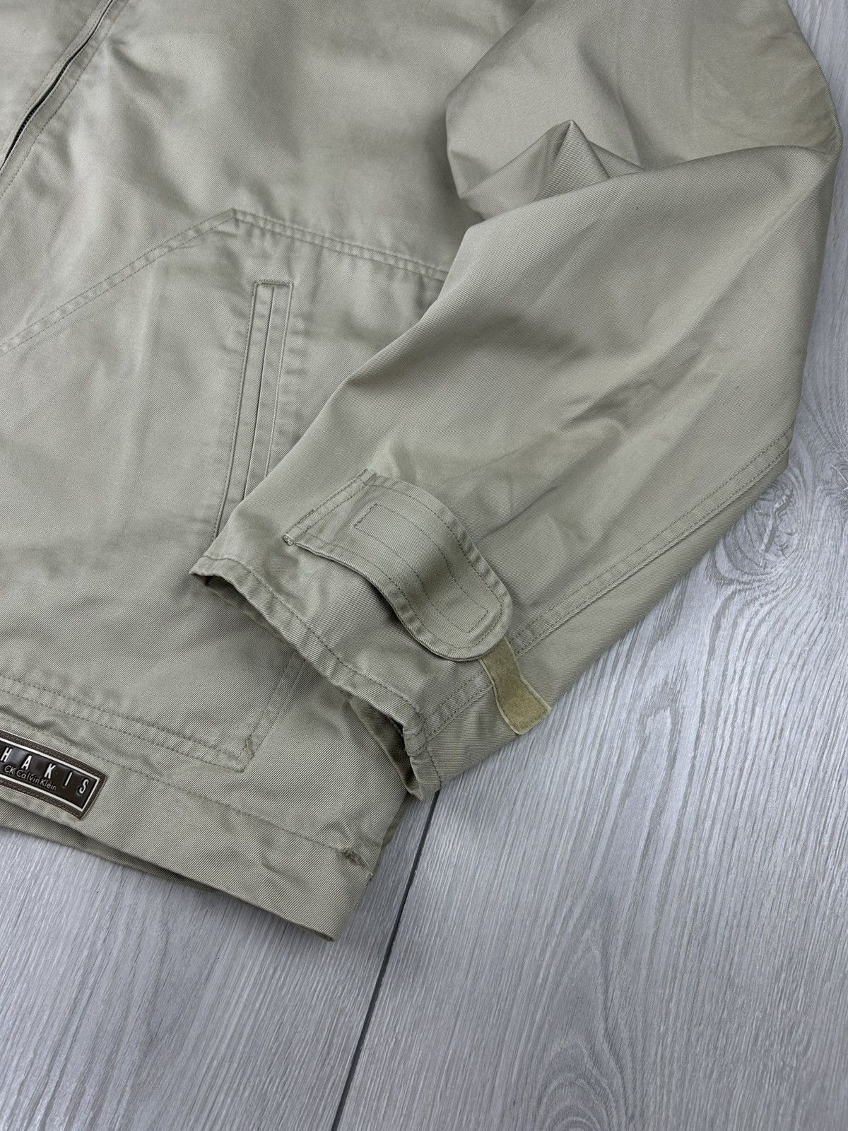 Calvin Klein × Vintage Calvin Klein Vintage Khakis Jacket Size XL Size US XL / EU 56 / 4 - 8 Thumbnail