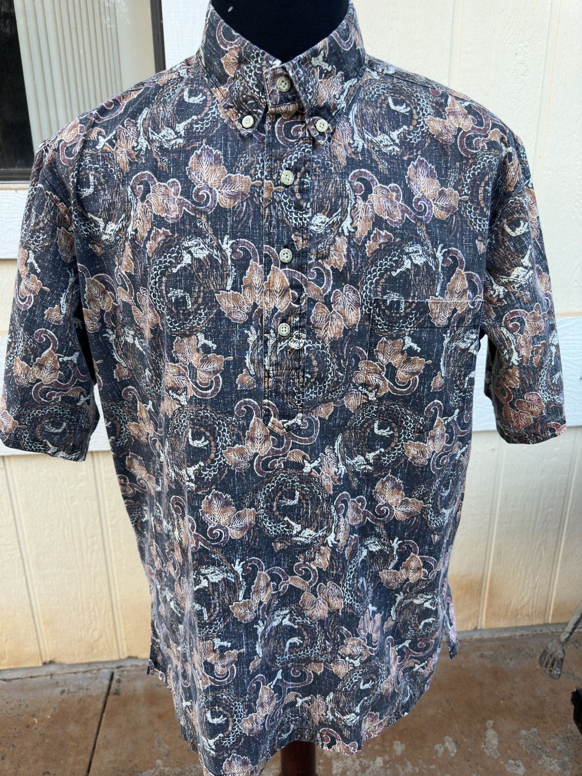 Reyn Spooner Reyn Spooner Hawaiian Print 3/4 Button Multicolored Men's L Size US L / EU 52-54 / 3 - 1 Thumbnail