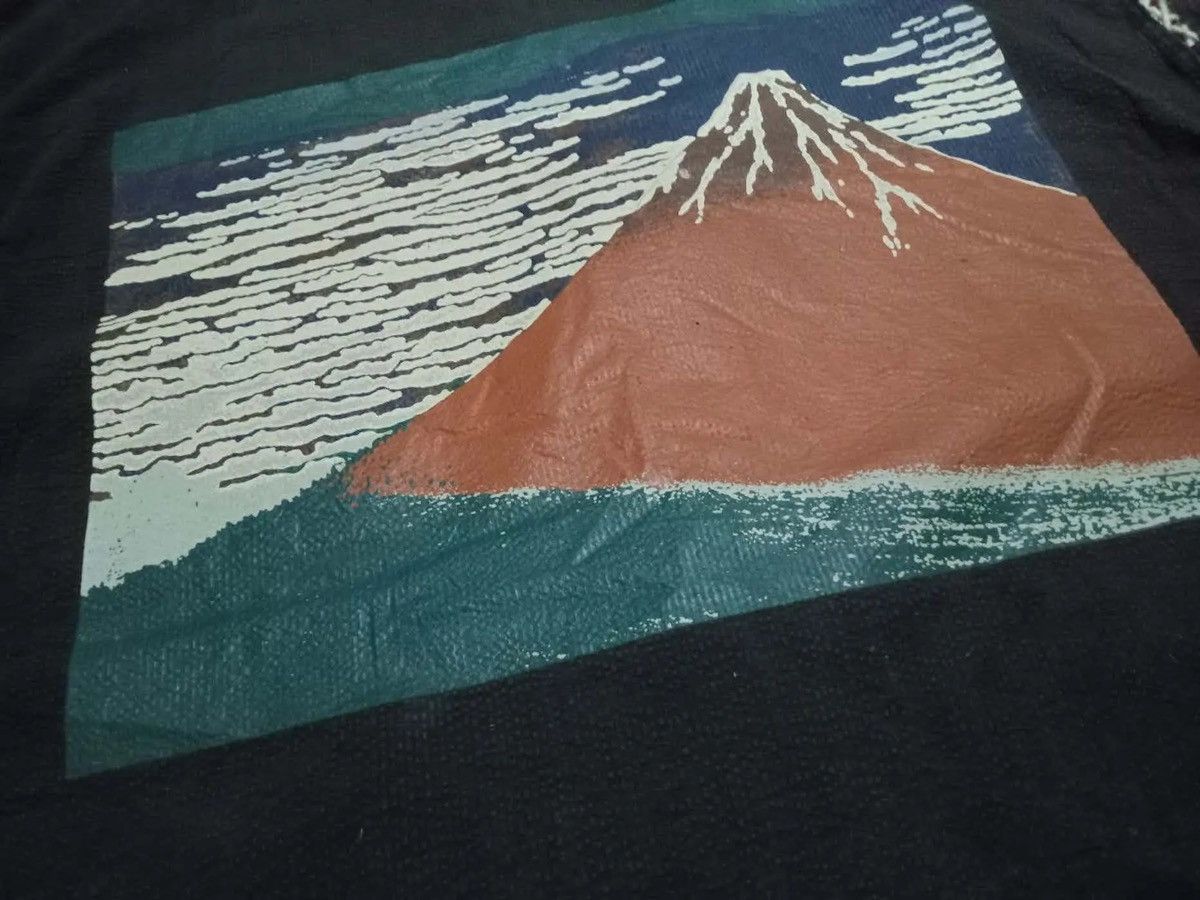 Vintage Vintage Japanese Kimono Jacket - Mt. Fuji Print (Size L) Size US L / EU 52-54 / 3 - 2 Thumbnail