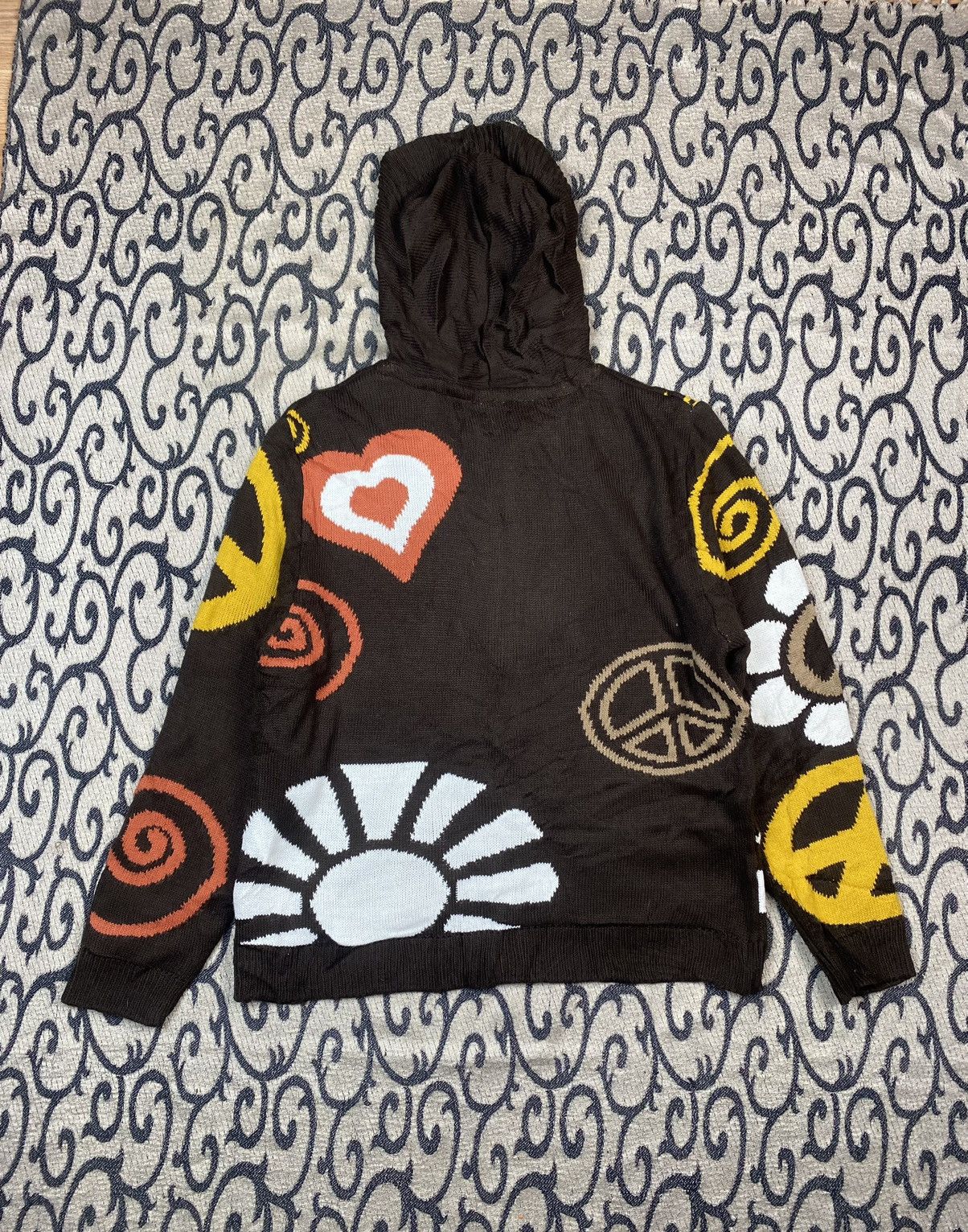 Beauty Beast Y2K Hippie Full Zip Knit Hoodie Avant Garde If Siz Was Nine Size US M / EU 48-50 / 2 - 6 Thumbnail
