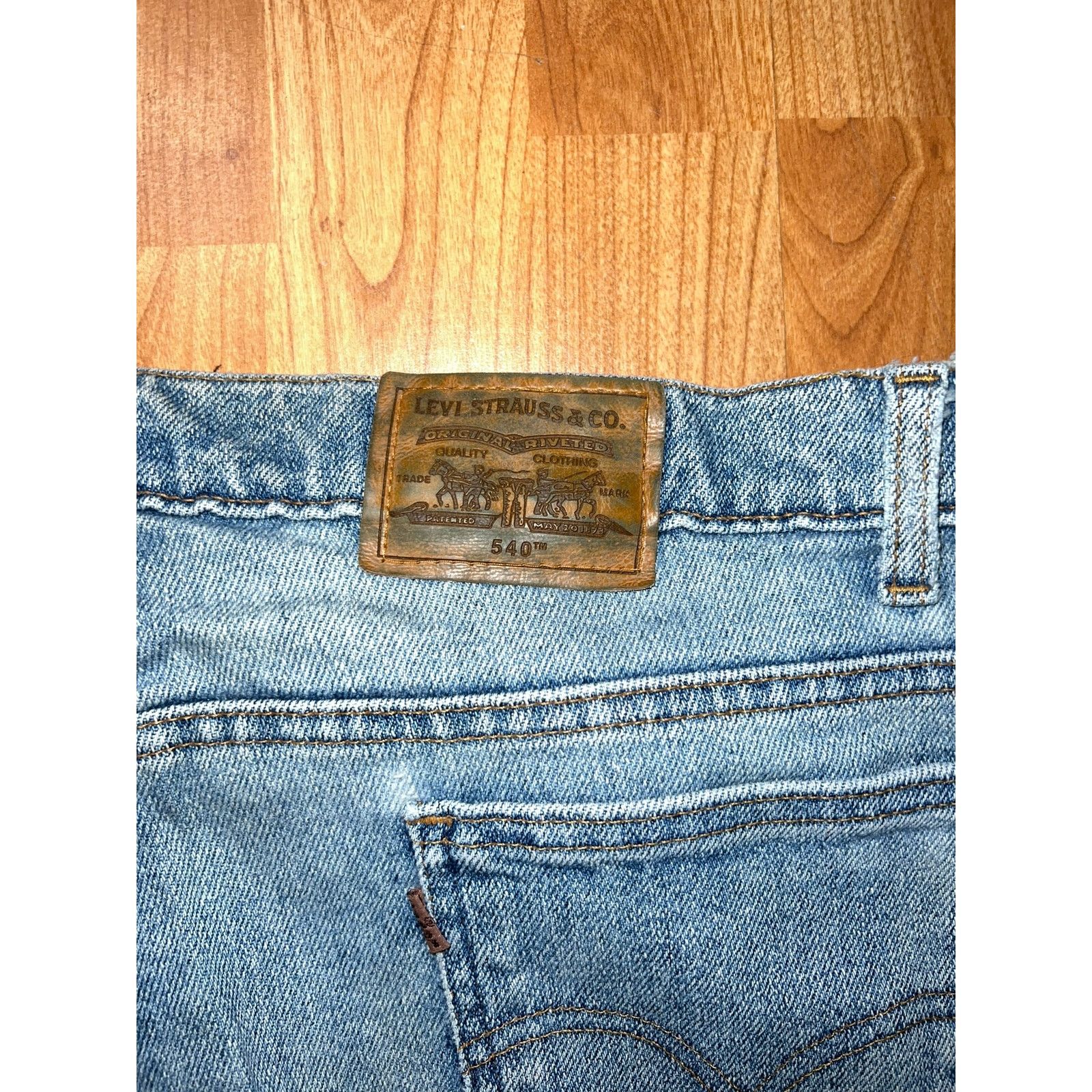 Levi's Vintage Levis 540 Jeans Brown Tab Pants Denim Baggy 42x30 Size US 42 / EU 58 - 7 Thumbnail