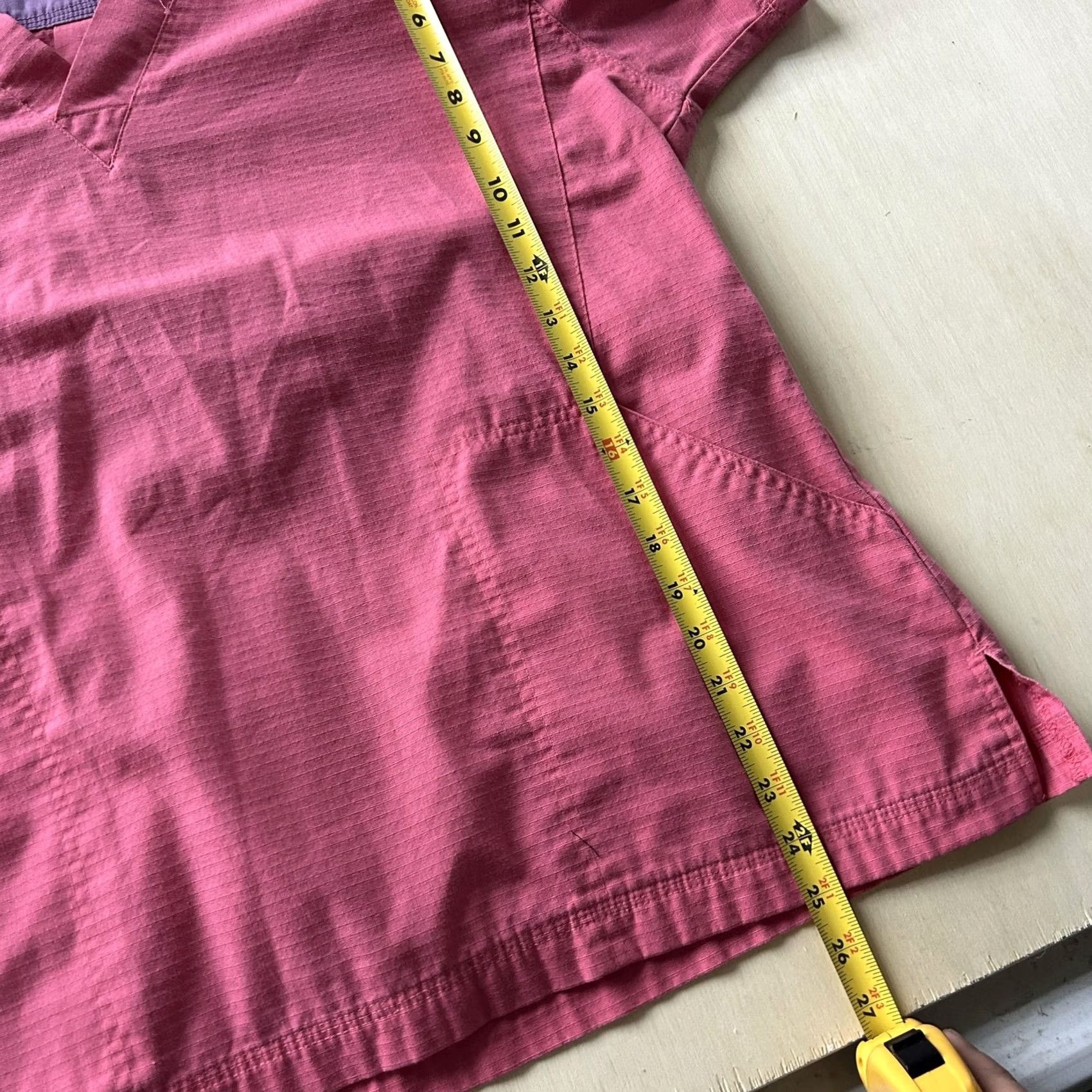 Carhartt Carhartt Scrub Top Womens XL Pink V-Neck Tunic Short Sleeve Nursing Workwear T-Shirt Size XL / US 12-14 / IT 48-50 - 5 Thumbnail