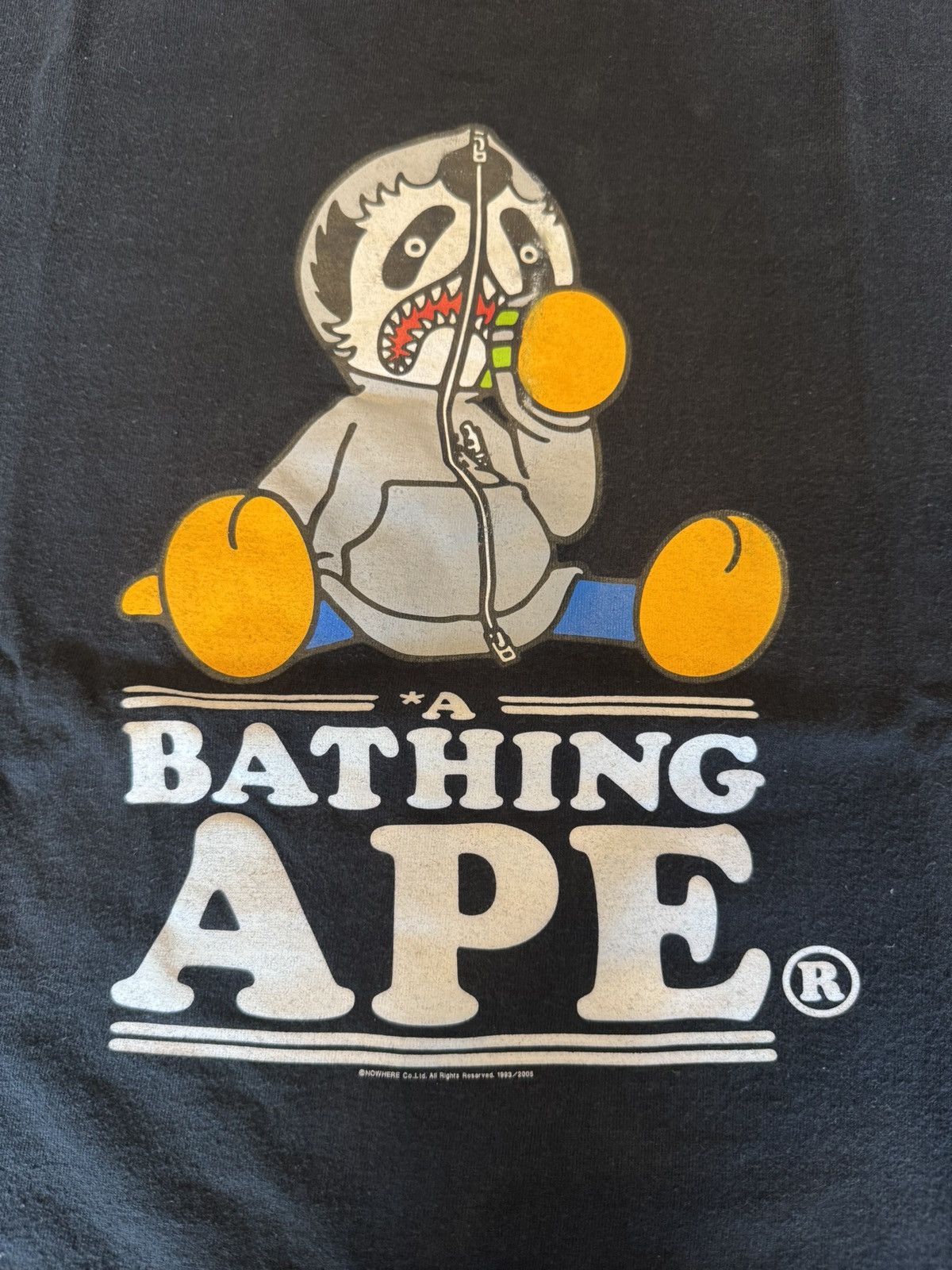 Bape BAPE PANDA BLACK T-SHIRT Size US M / EU 48-50 / 2 - 3 Thumbnail