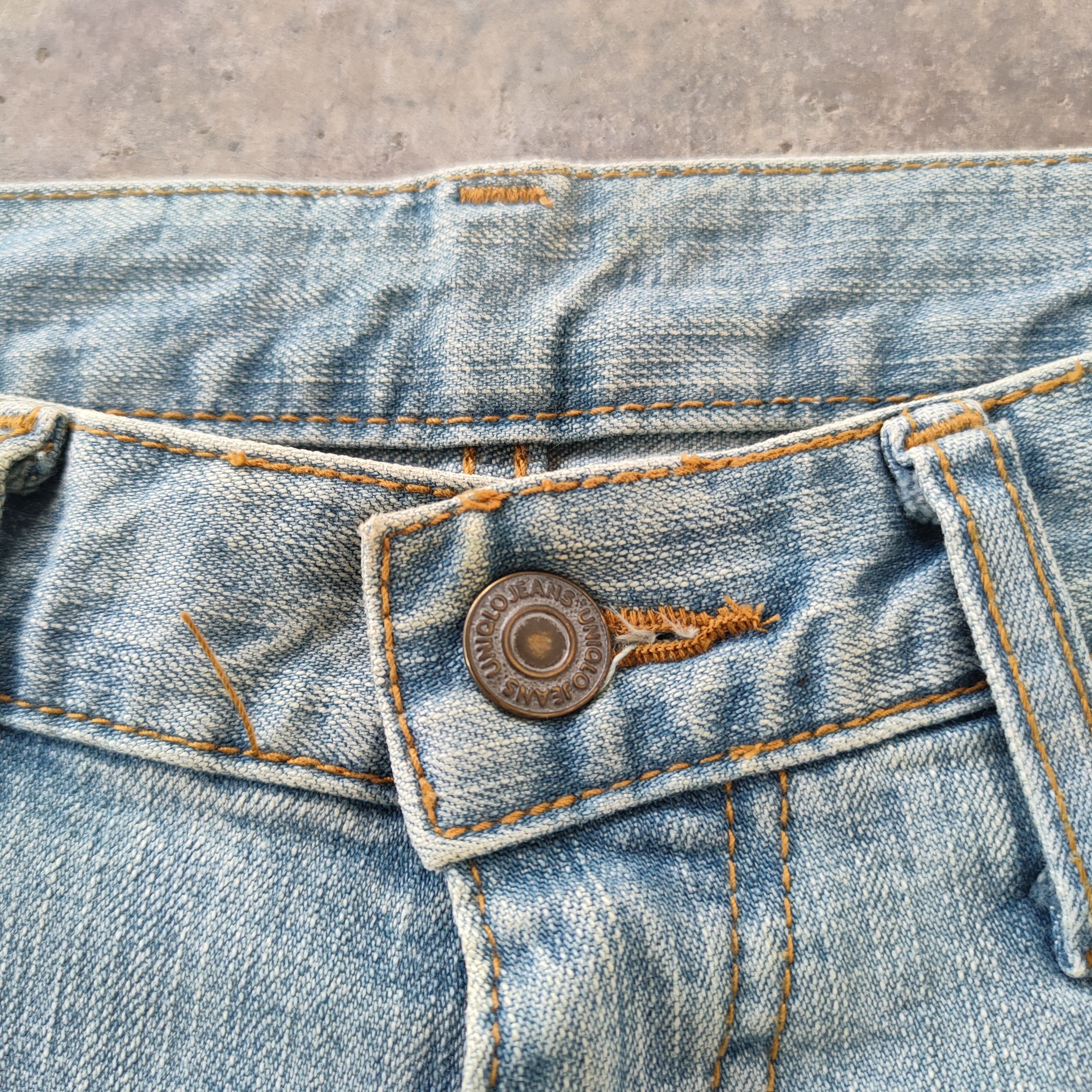 Japanese Brand × Jean × Vintage W30 VINTAGE JAPANESE FADED RIPPED DISTRESSED JEANS PANTS Size US 30 / EU 46 - 7 Thumbnail