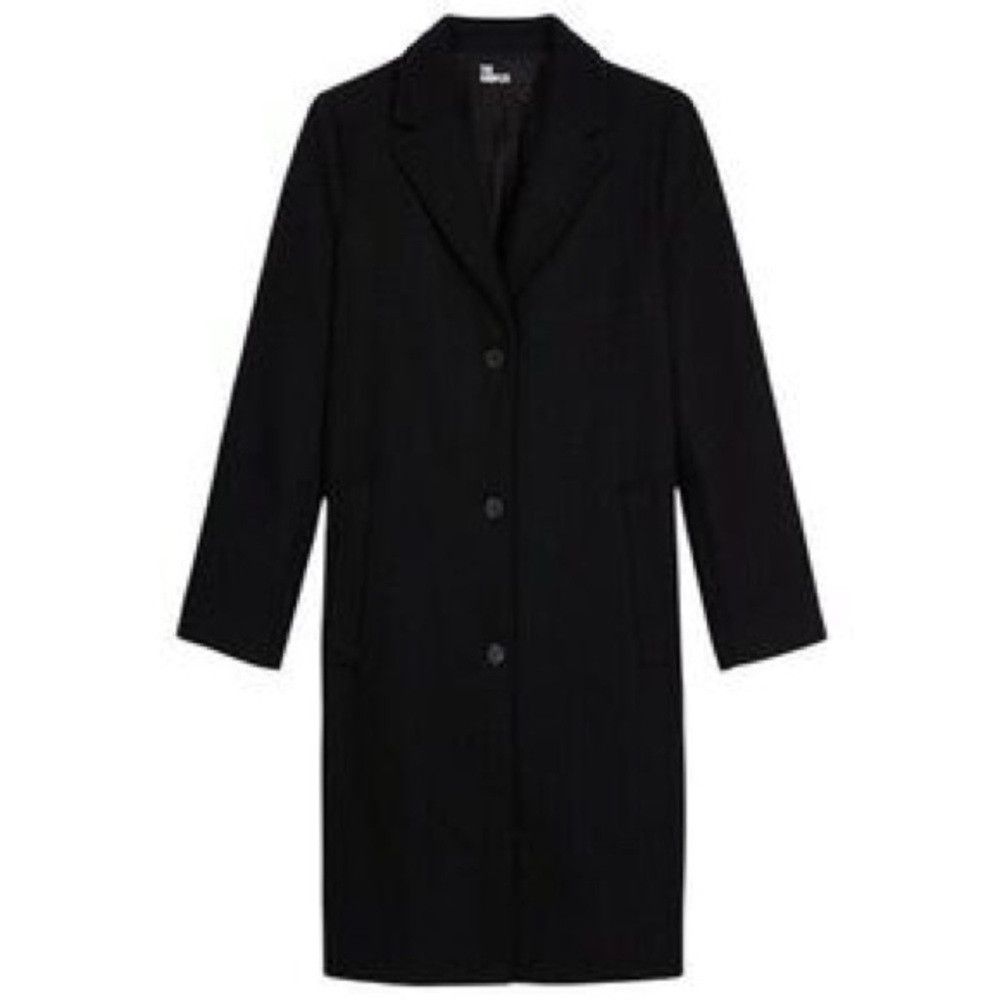 The Kooples The Kooples Black Wool Blend Tailored Long Coat NWT EU 38 U Size M / US 6-8 / IT 42-44 - 1 Thumbnail