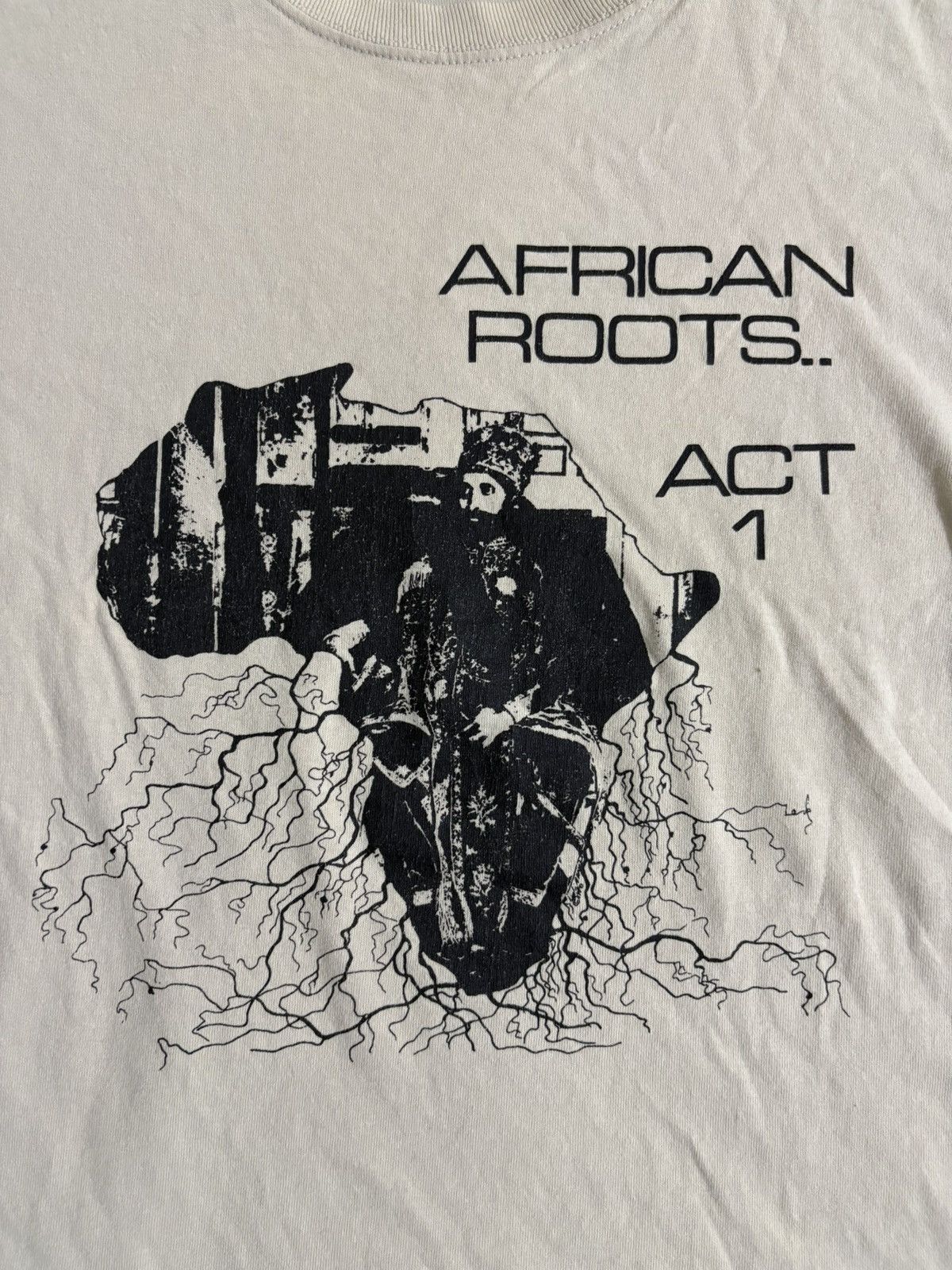 Vintage 🔥HOT🔥 VINTAGE Y2K DISTRESSED AFRICAN ROOTS ACT 1 VERY RARE Size US L / EU 52-54 / 3 - 2 Thumbnail