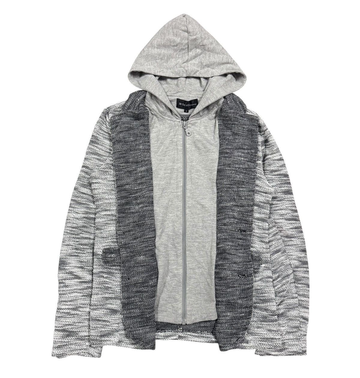 In The Attic Vtg🔥In The Attic Homme Blazer Coat Hoodies Blend Design Size US M / EU 48-50 / 2 - 8 Thumbnail