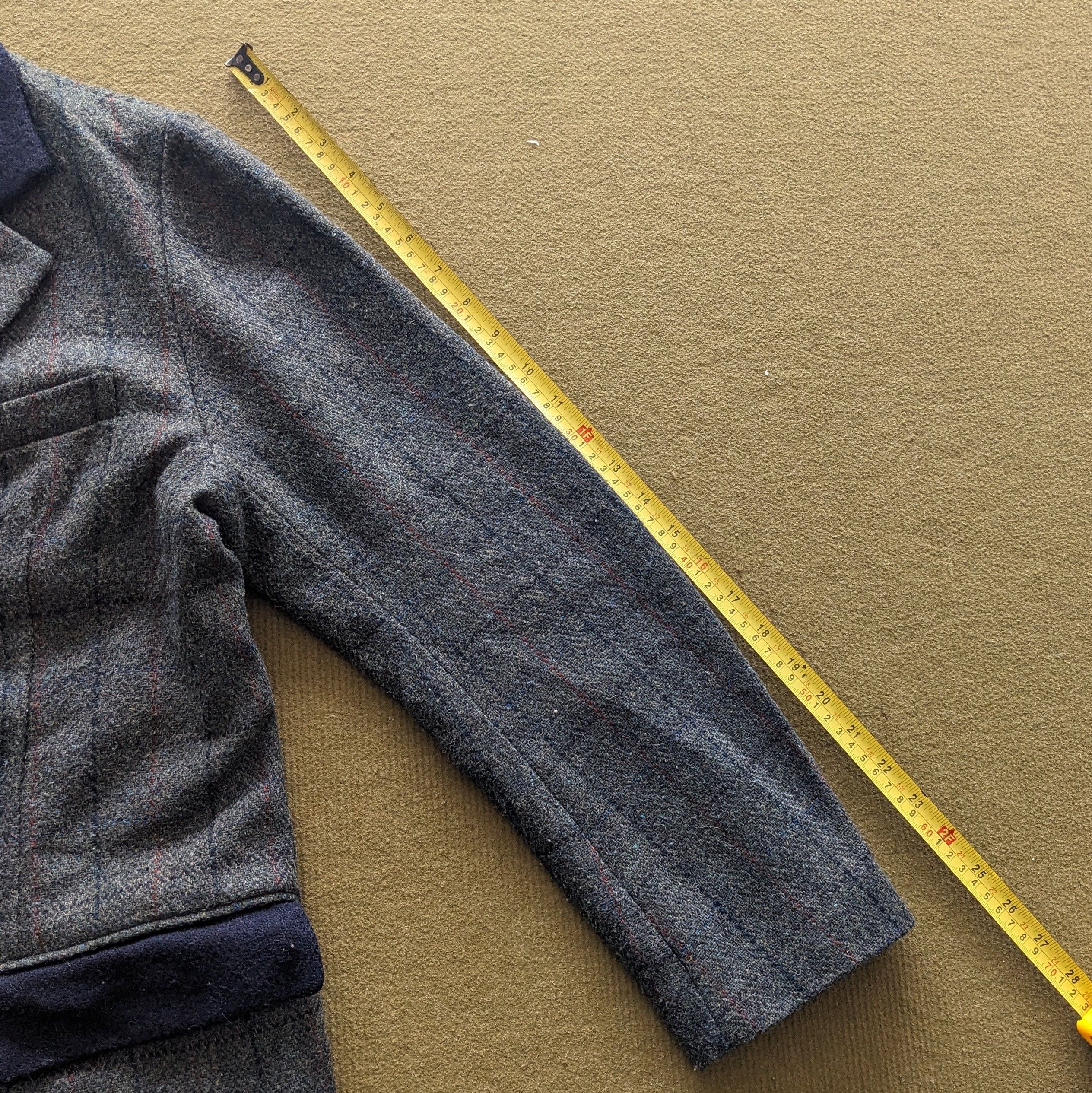 Harris Tweed Vintage HARRIS TWEED Long Style Jacket Size US M / EU 48-50 / 2 - 4 Thumbnail
