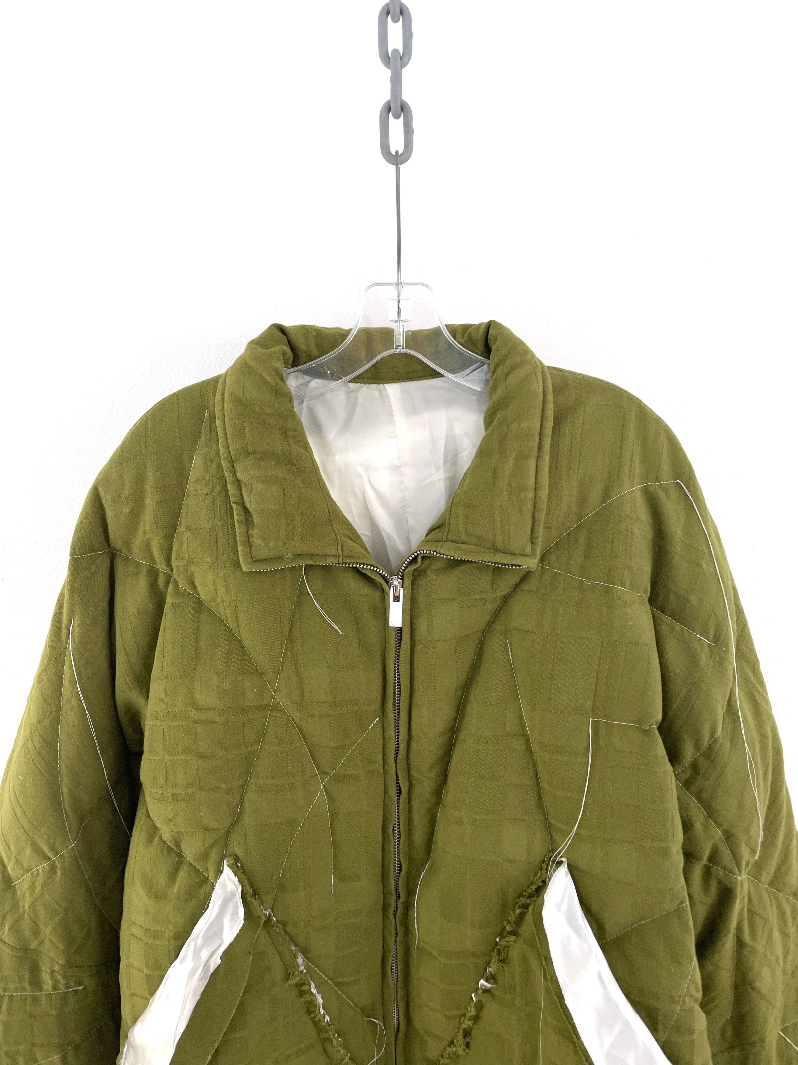 Sulvam SS18 Contrast Stitch Quilted Down Jacket Size US L / EU 52-54 / 3 - 4 Thumbnail