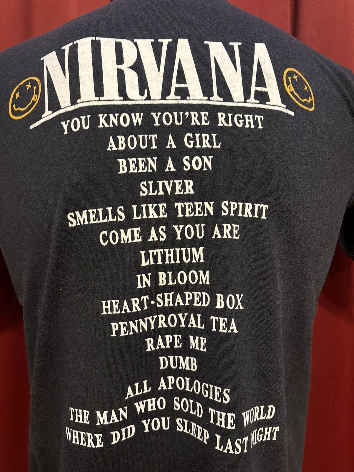 Band Tees Vintage Nirvana Tshirt Y2K Compilation Album Grunge Band Tee Size US M / EU 48-50 / 2 - 5 Thumbnail