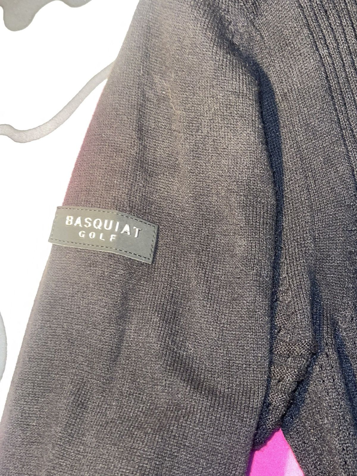 Designer × Jean-Michel Basquiat JEAN MICHEL BASQUIAT GOLF ZIPPER SWEATER L Size US L / EU 52-54 / 3 - 6 Thumbnail