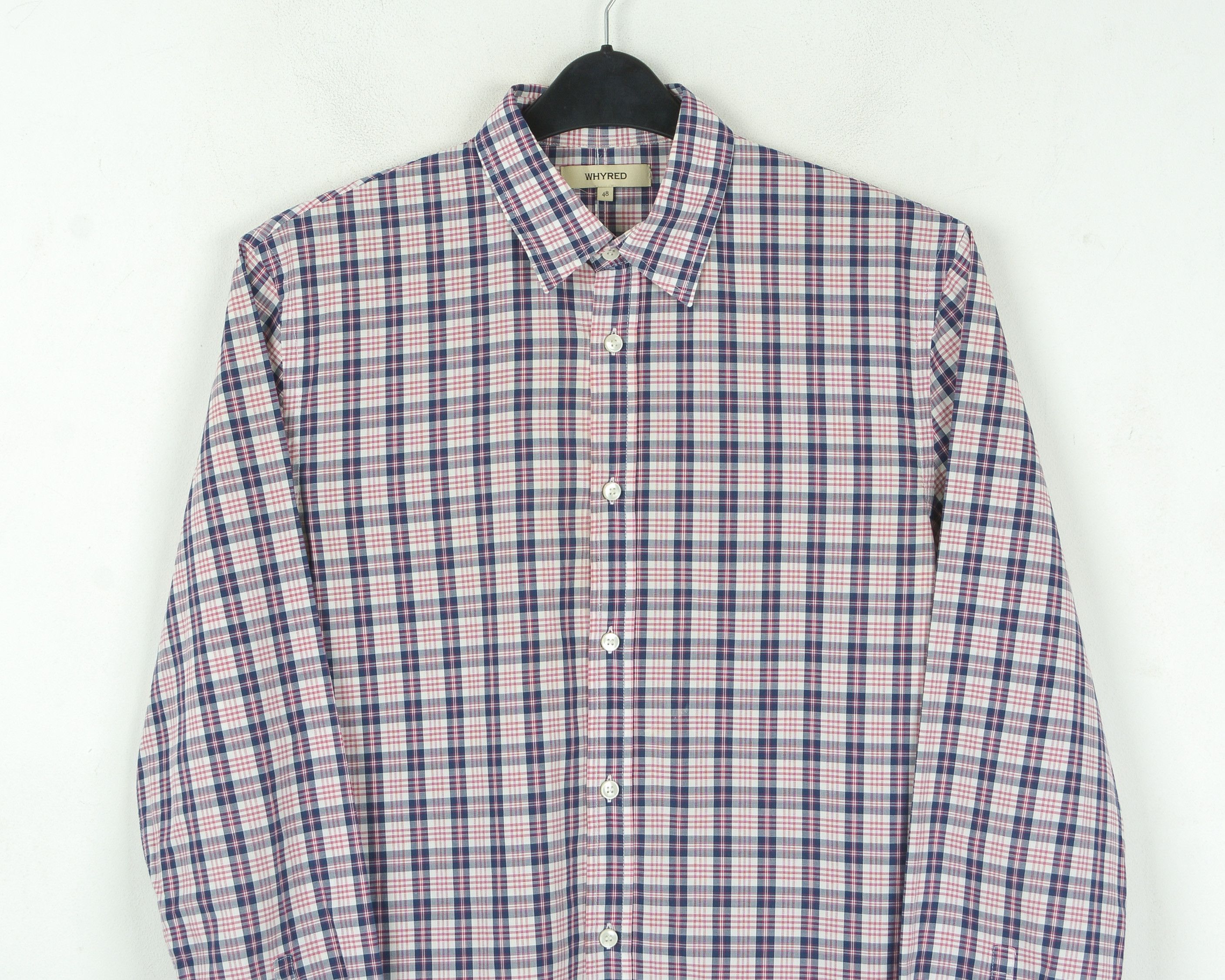 Whyred Whyred Button Up shirt S Long sleeved check plaid 38 Size US S / EU 44-46 / 1 - 2 Thumbnail