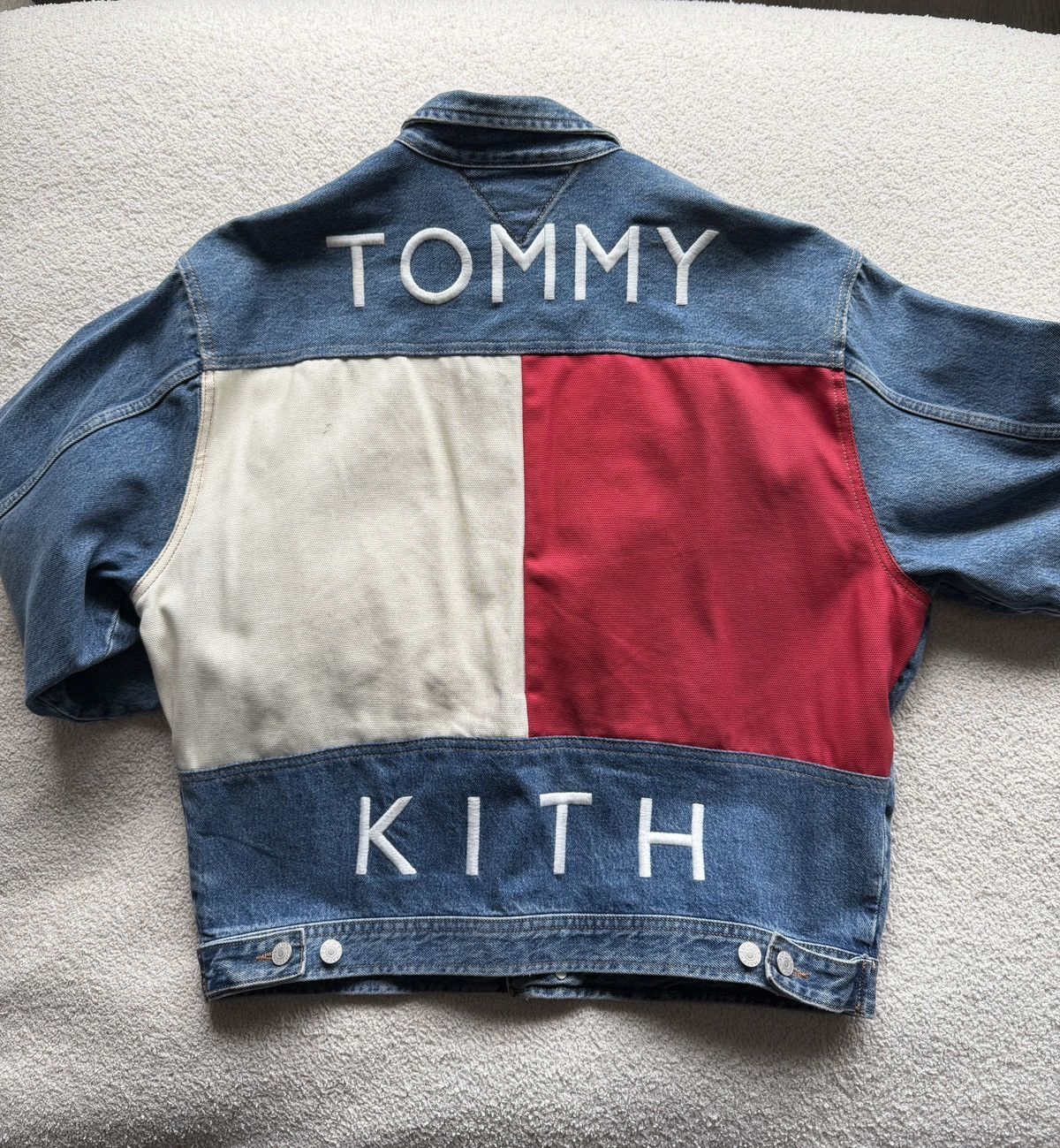 Kith Kith x Coca Cola Mountains Denim Jacket Multi Color | Grailed
